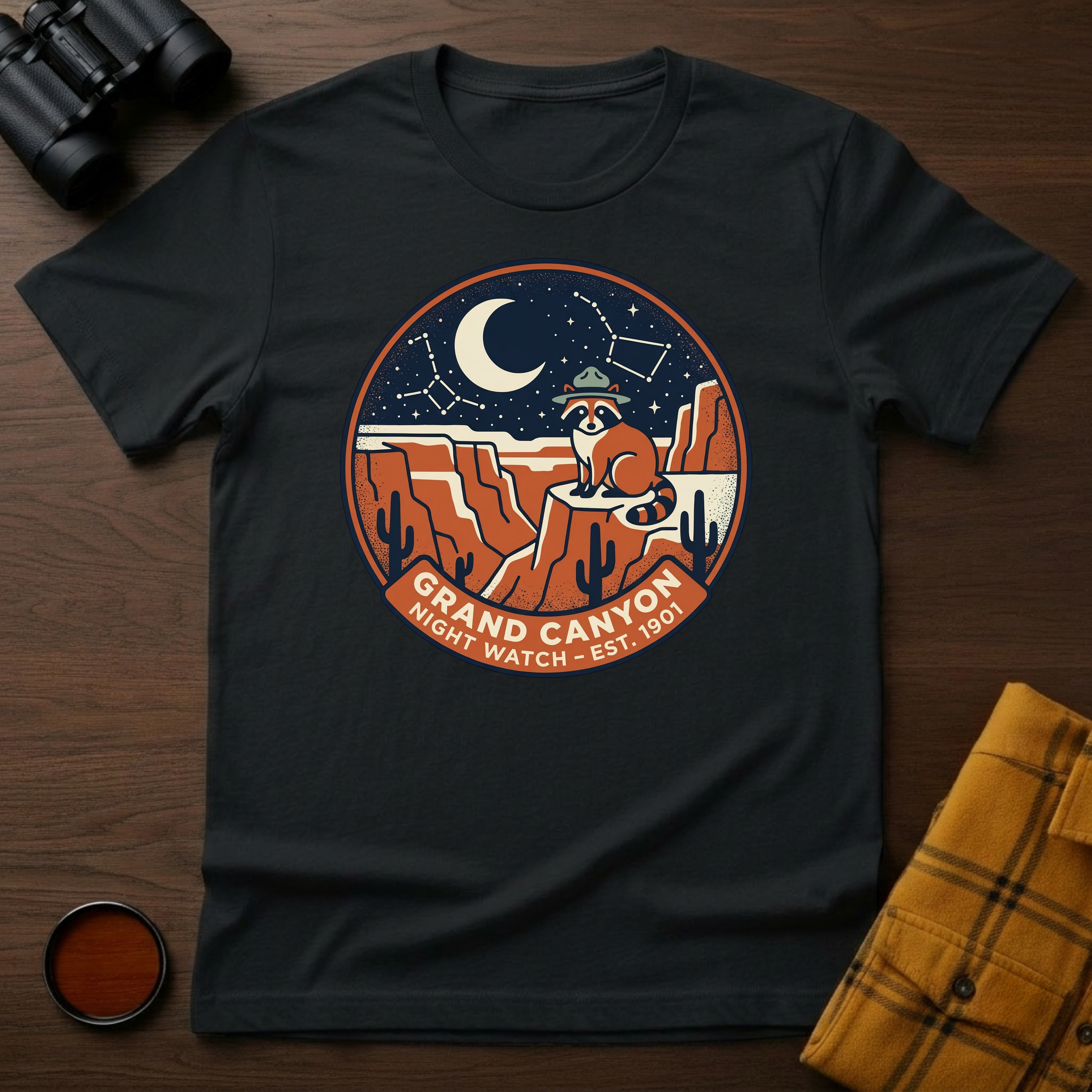 Grand Canyon Raccoon T-Shirt