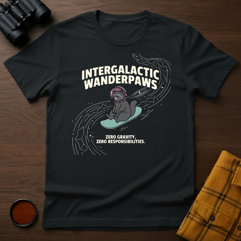 Intergalactic Raccoon T-Shirt