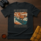 Go Somewhere Camel T-Shirt