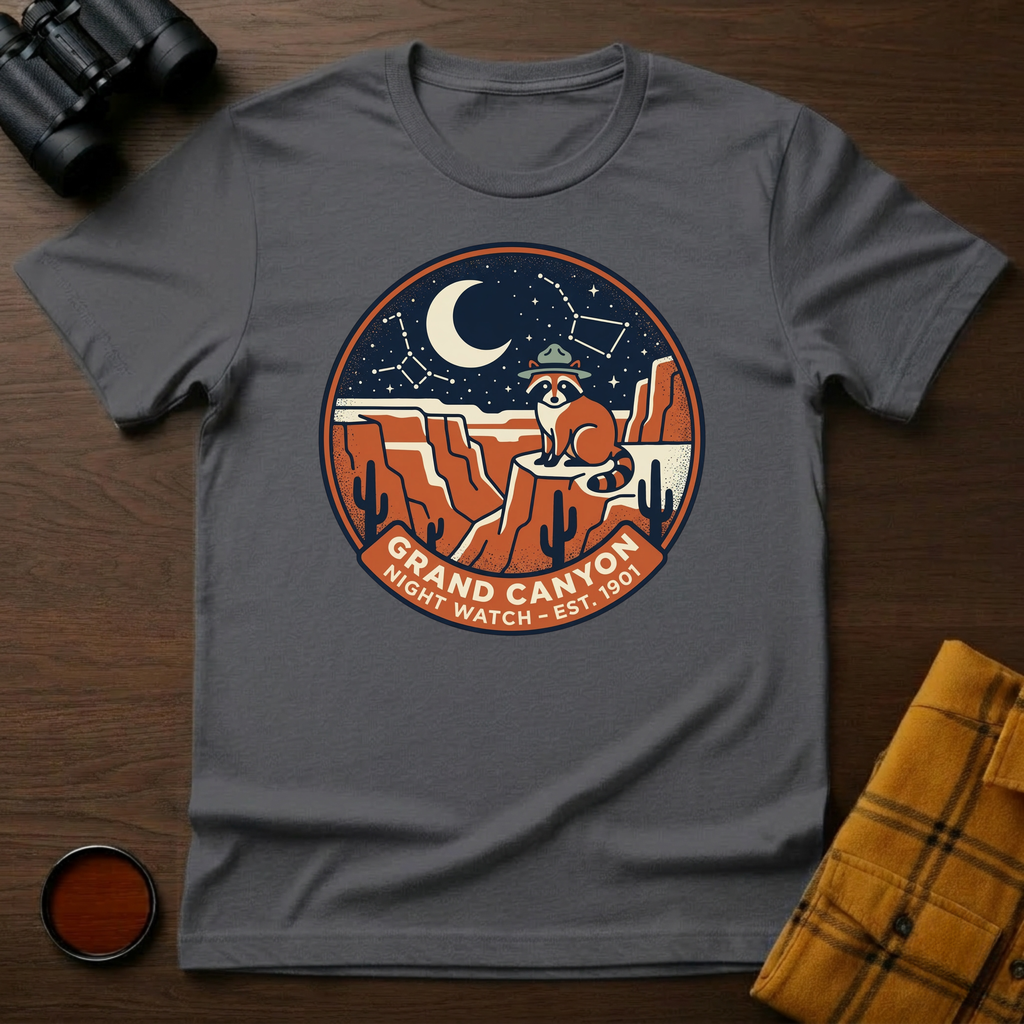 Grand Canyon Raccoon T-Shirt