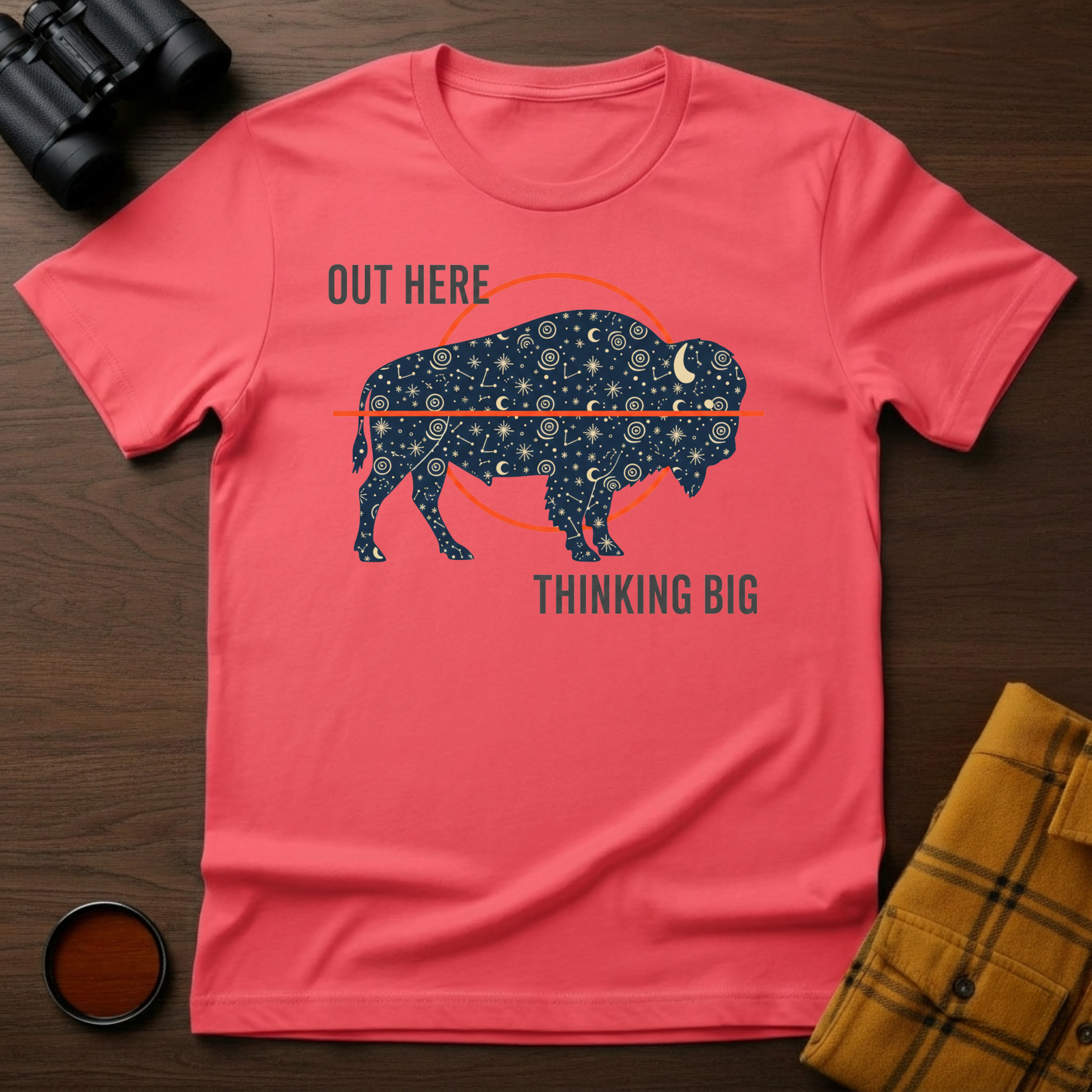 Thinking Big Bison T-Shirt