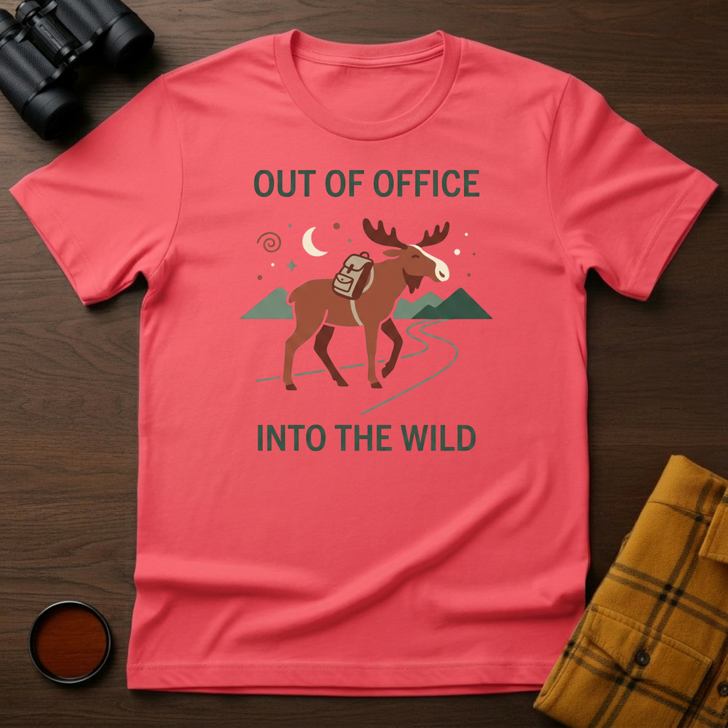 Out of Office Moose T-Shirt