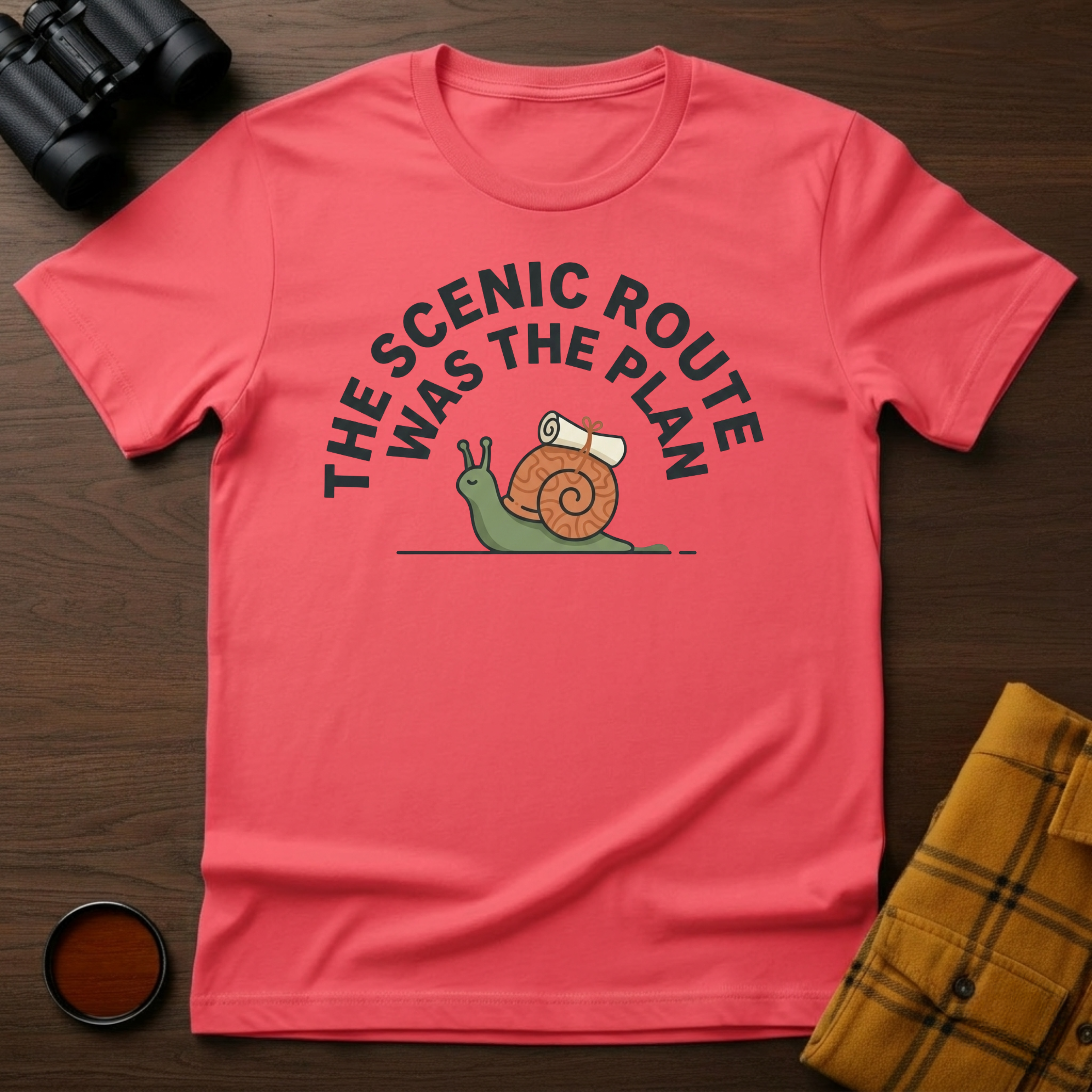 Scenic Route Snail T-Shirt