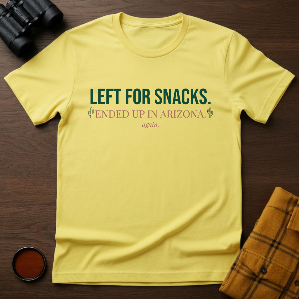 Arizona Left for Snacks T-Shirt