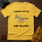 Nap Often Sloth T-Shirt