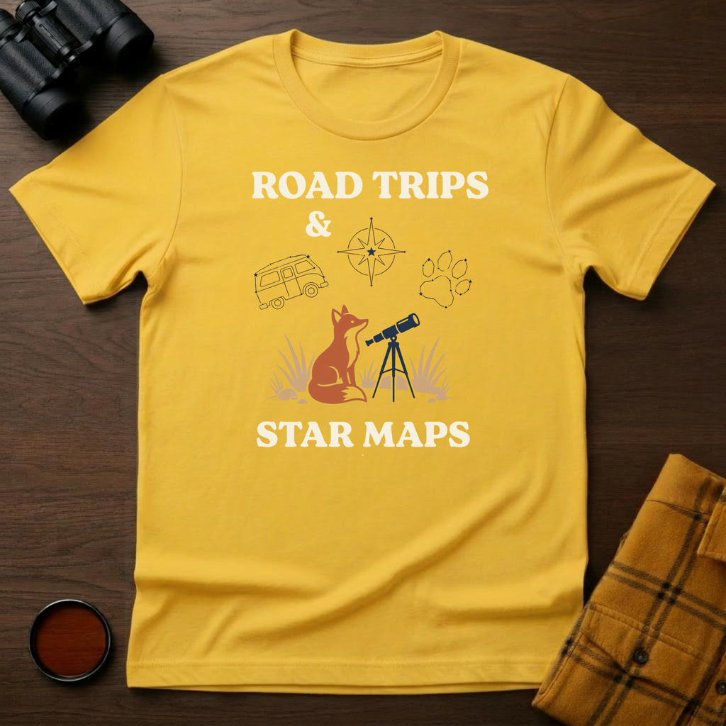 Road Trip Fox T-Shirt