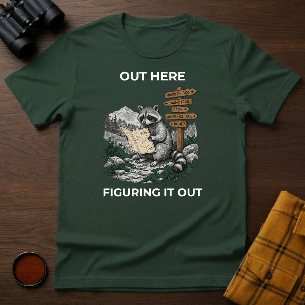 Figuring Out Raccoon T-Shirt
