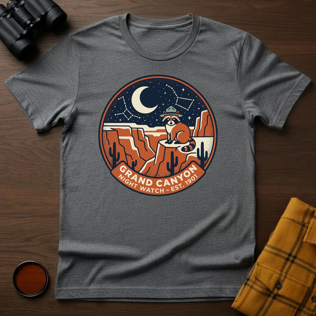 Grand Canyon Raccoon T-Shirt