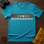 Moon Phases Cat T-Shirt