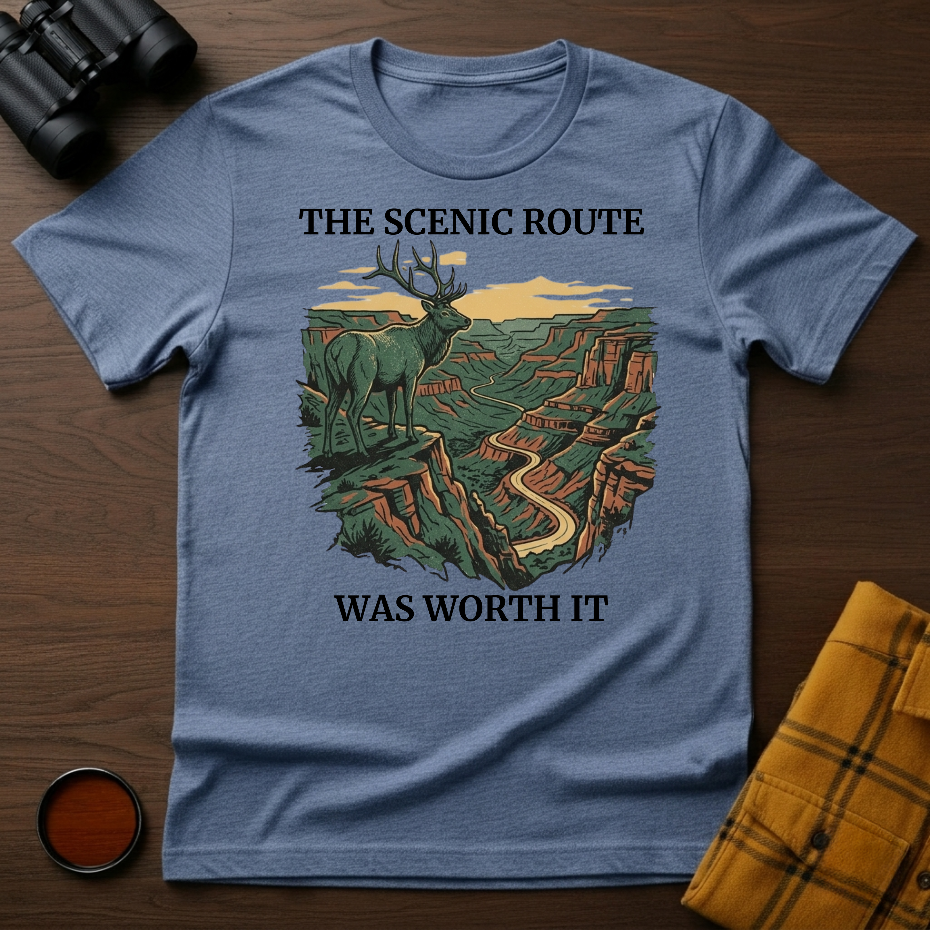 Scenic Route Stag T-Shirt