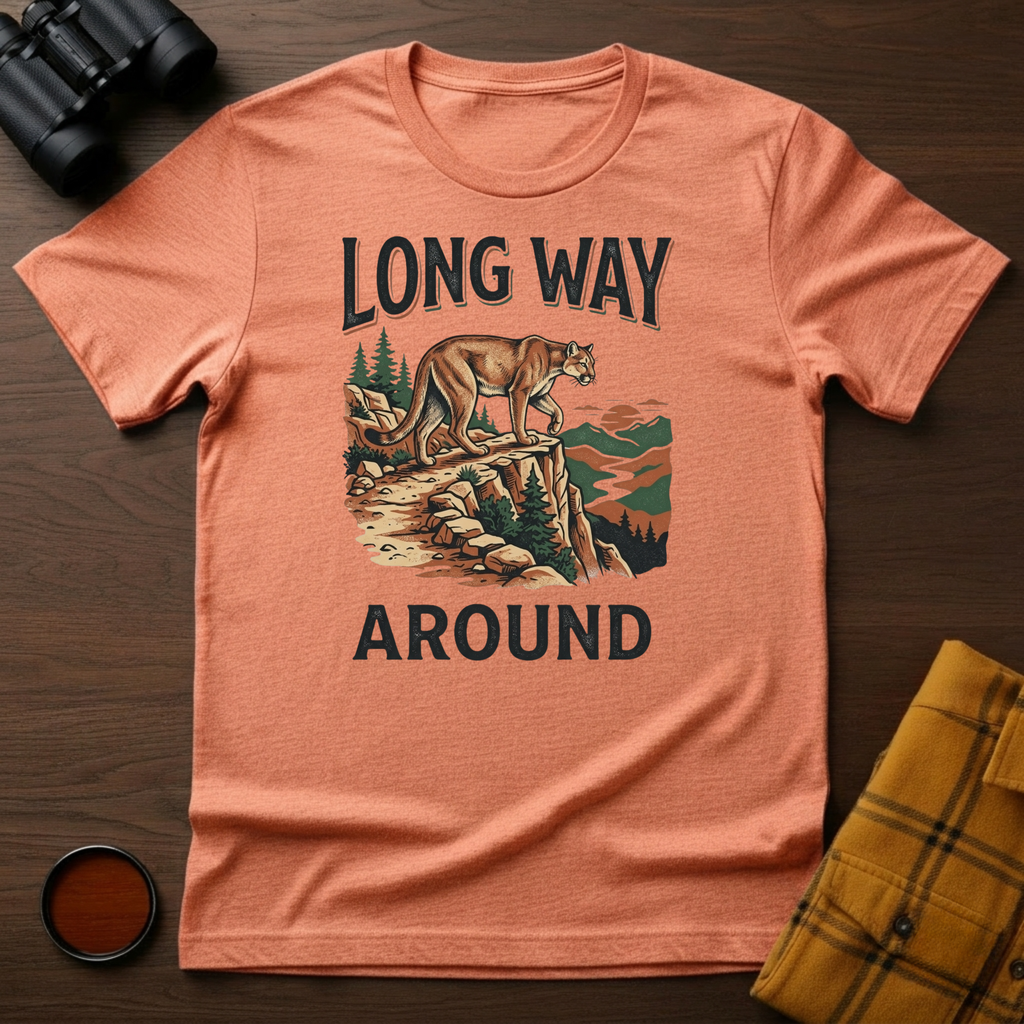 Long Way Around Lion T-Shirt