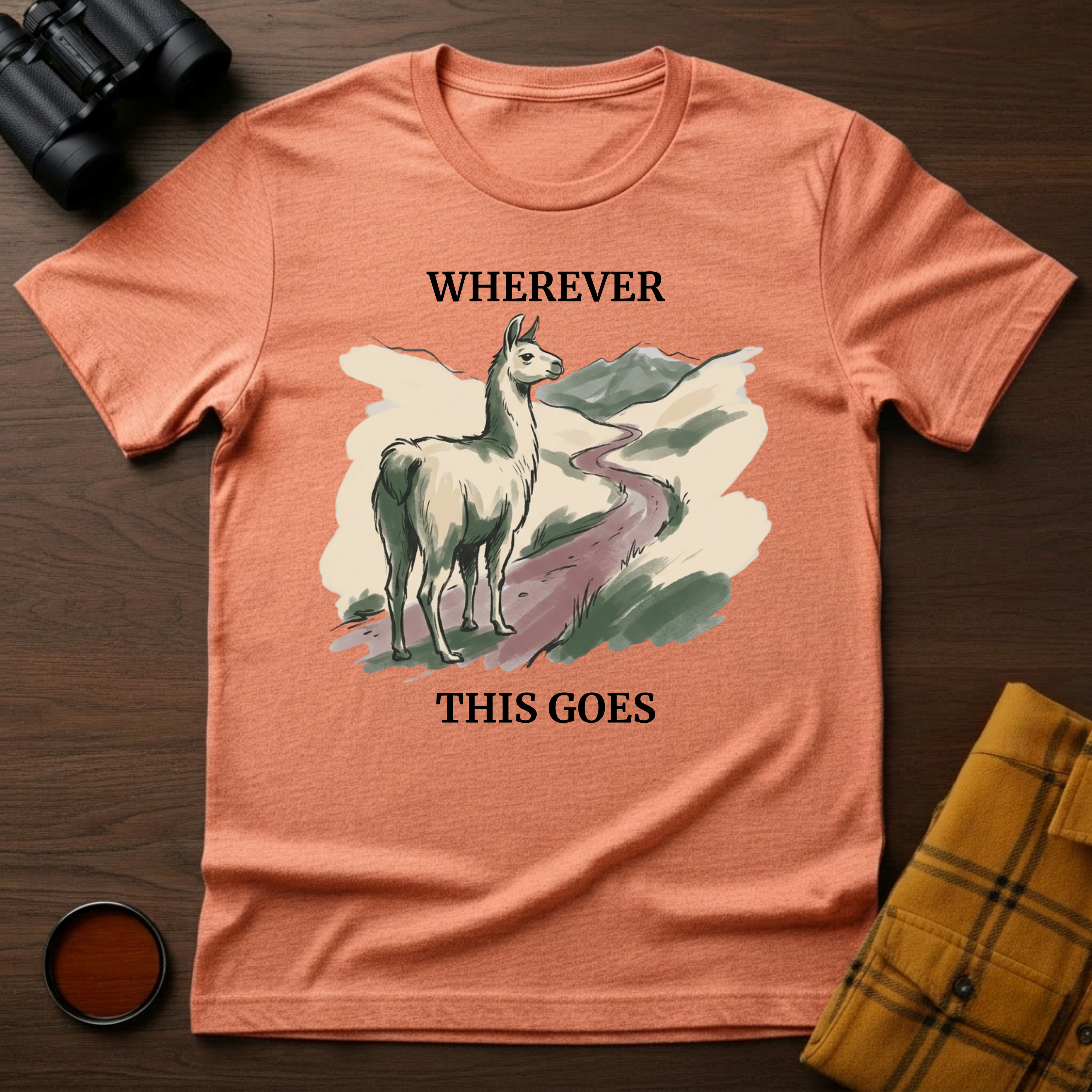 Wherever Llama T-Shirt
