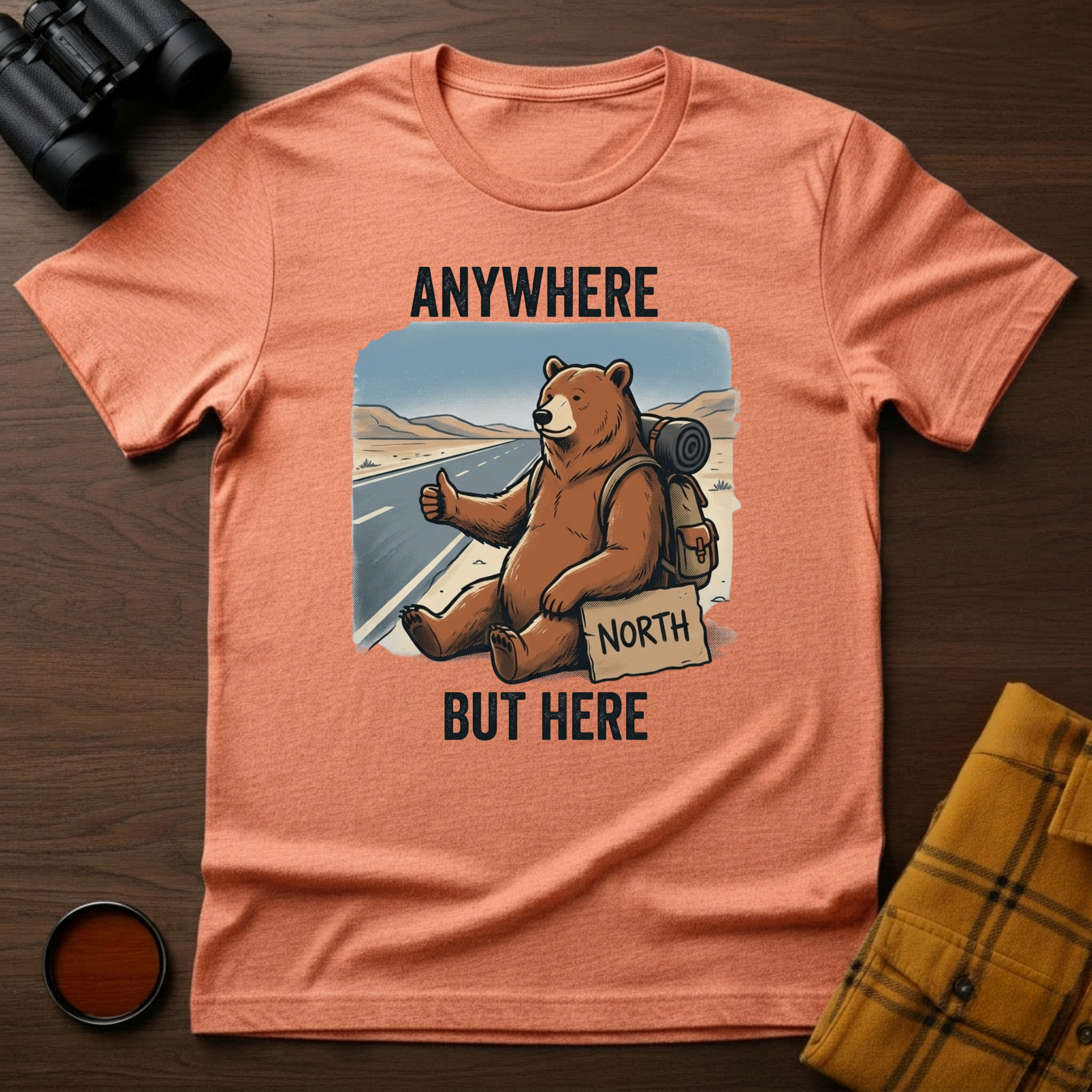 Anywhere But Here Bear T-Shirt