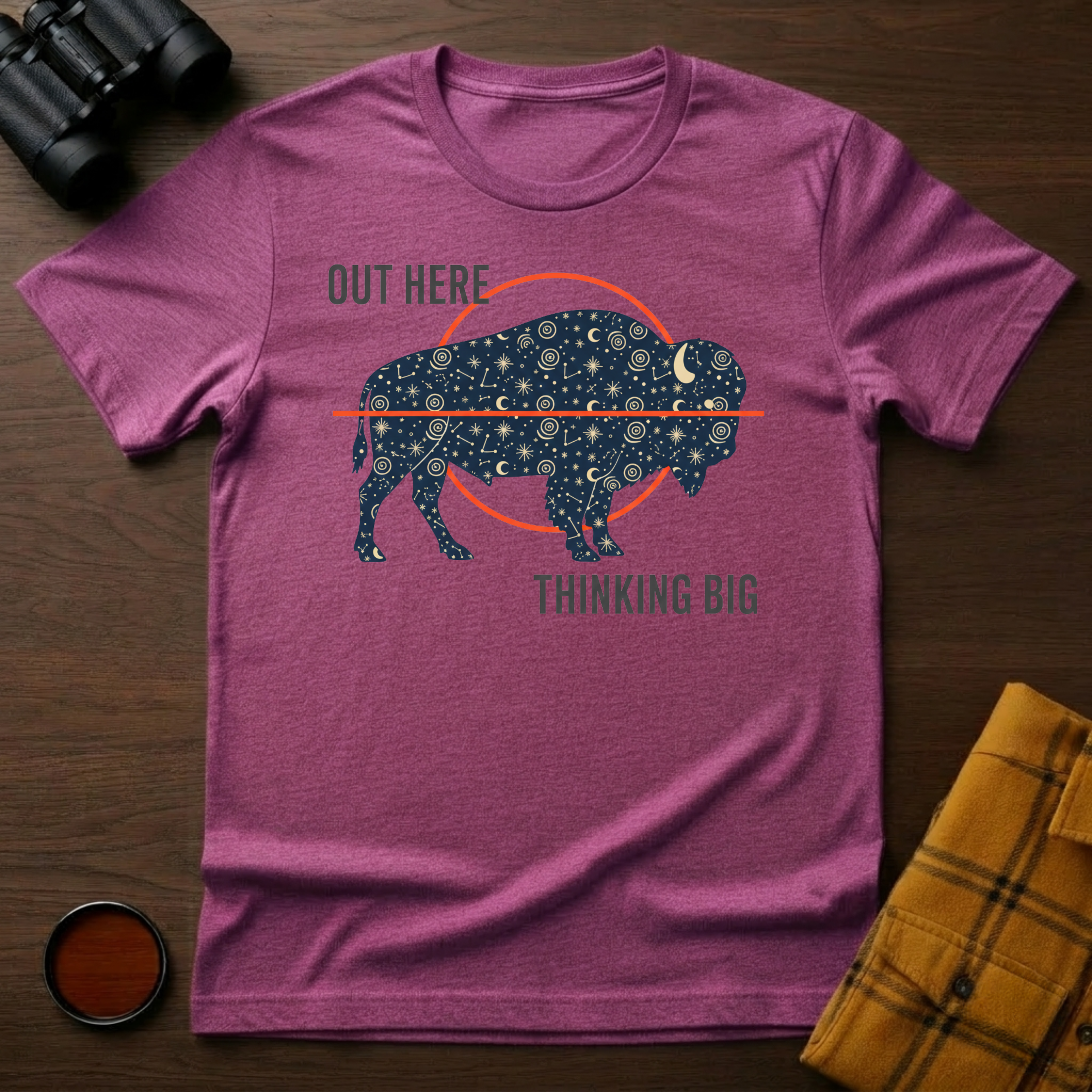 Thinking Big Bison T-Shirt