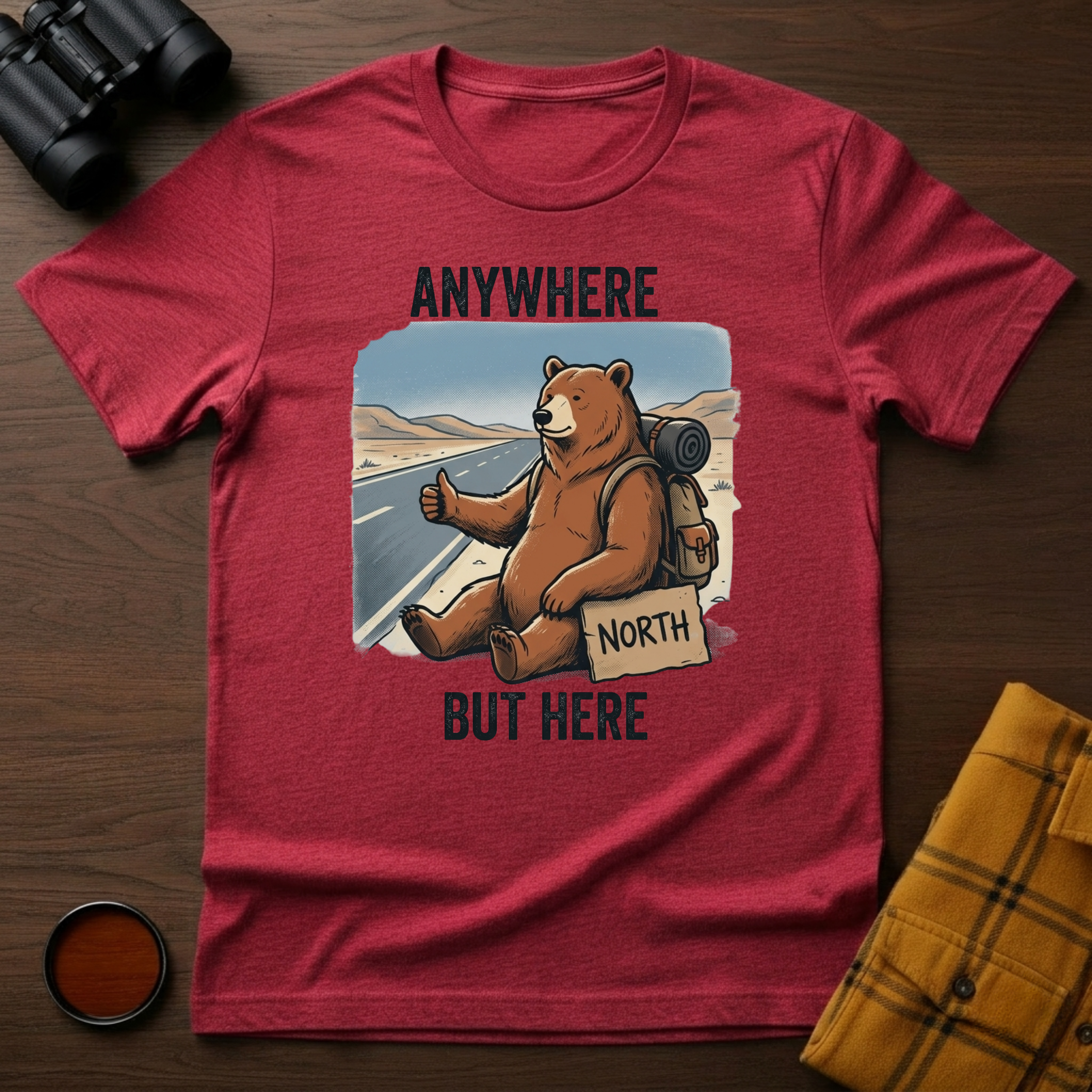 Anywhere But Here Bear T-Shirt