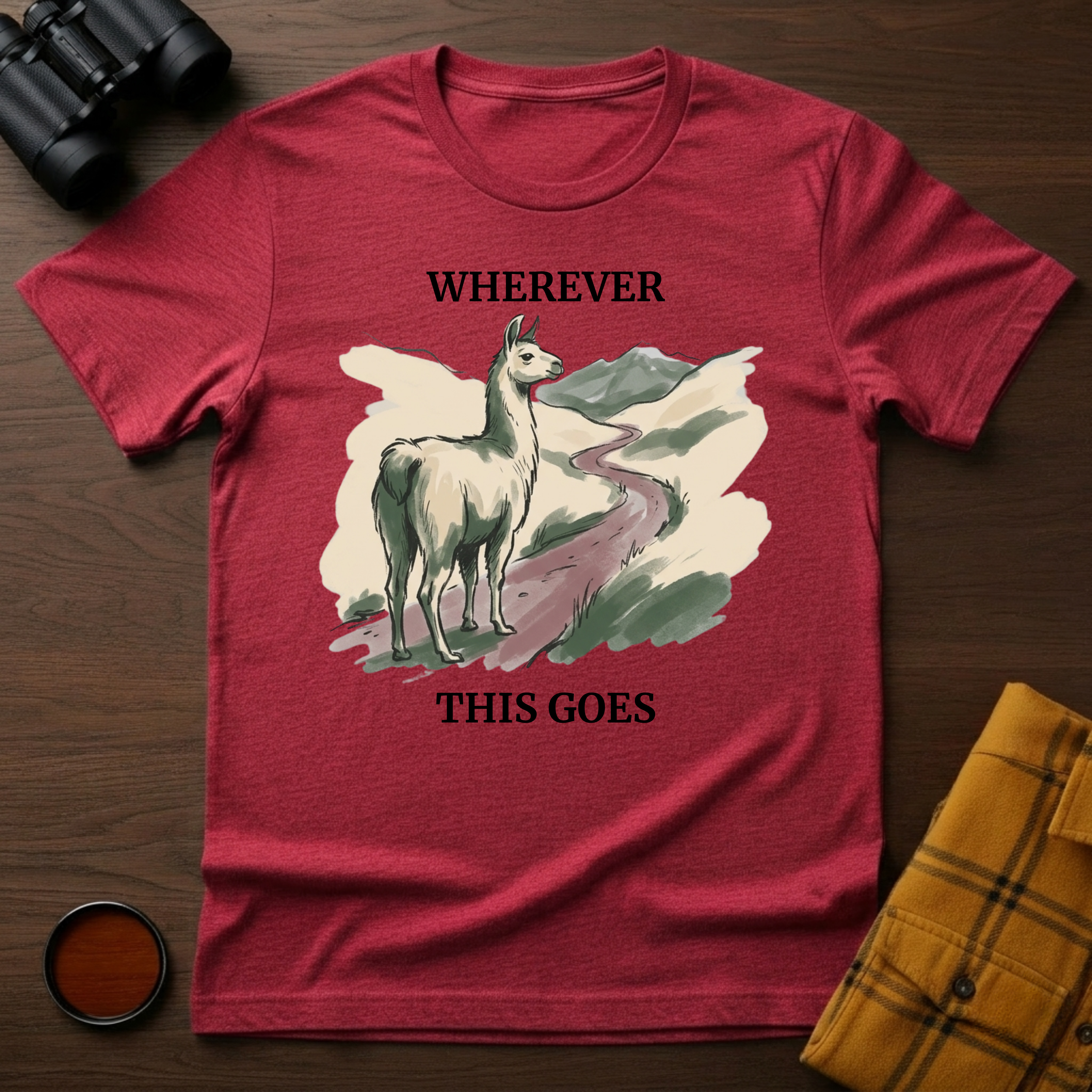 Wherever Llama T-Shirt