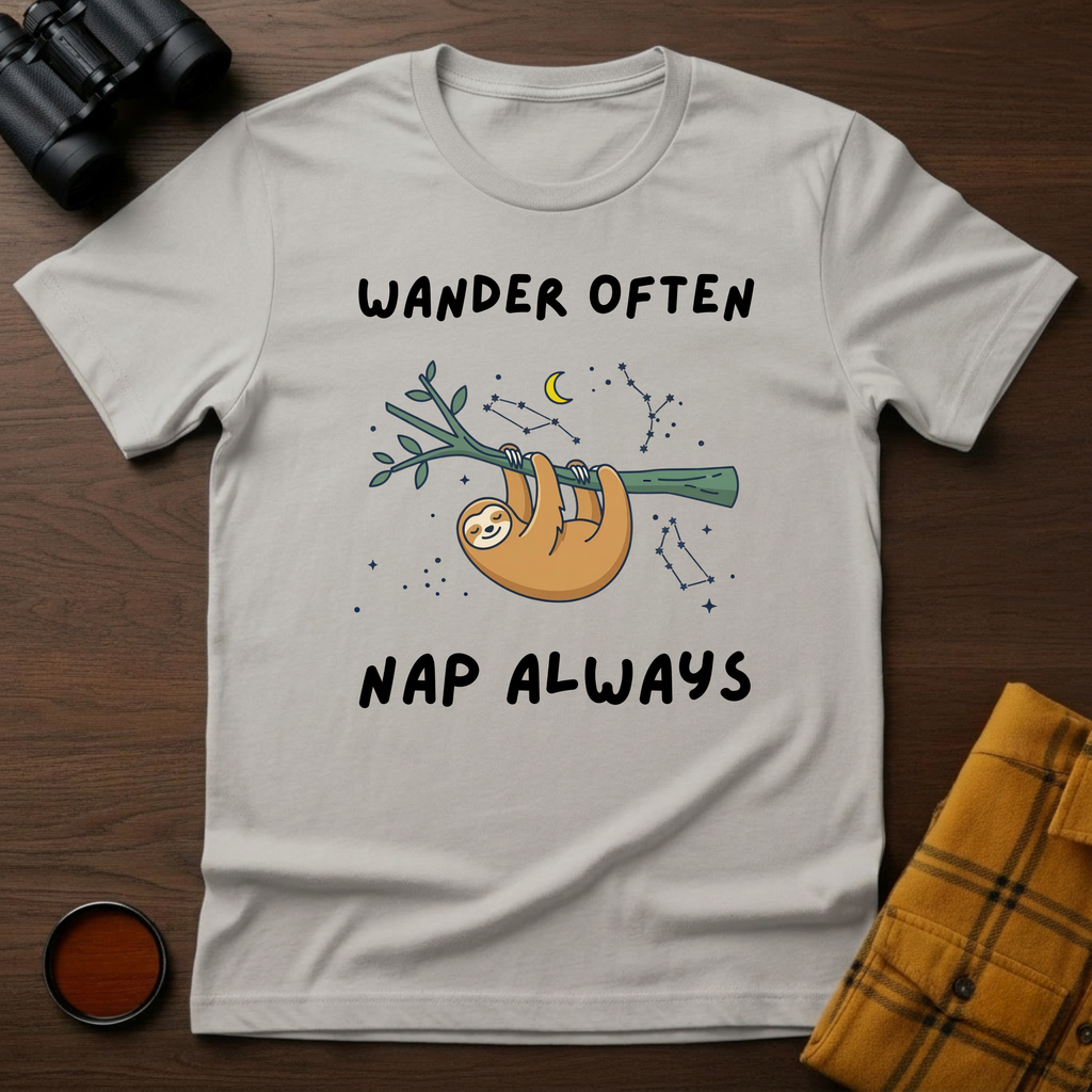Nap Often Sloth T-Shirt
