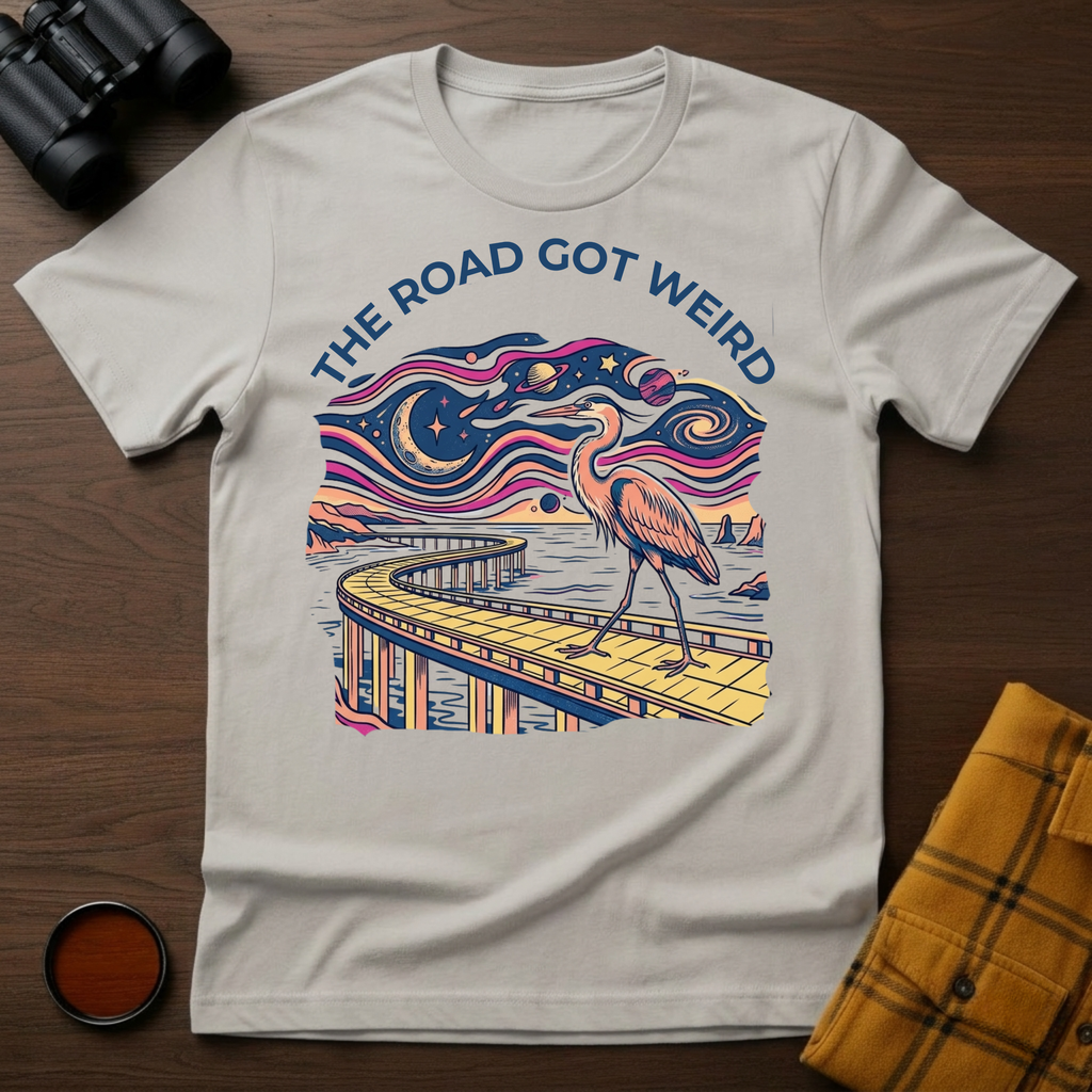 Weird Road Heron T-Shirt