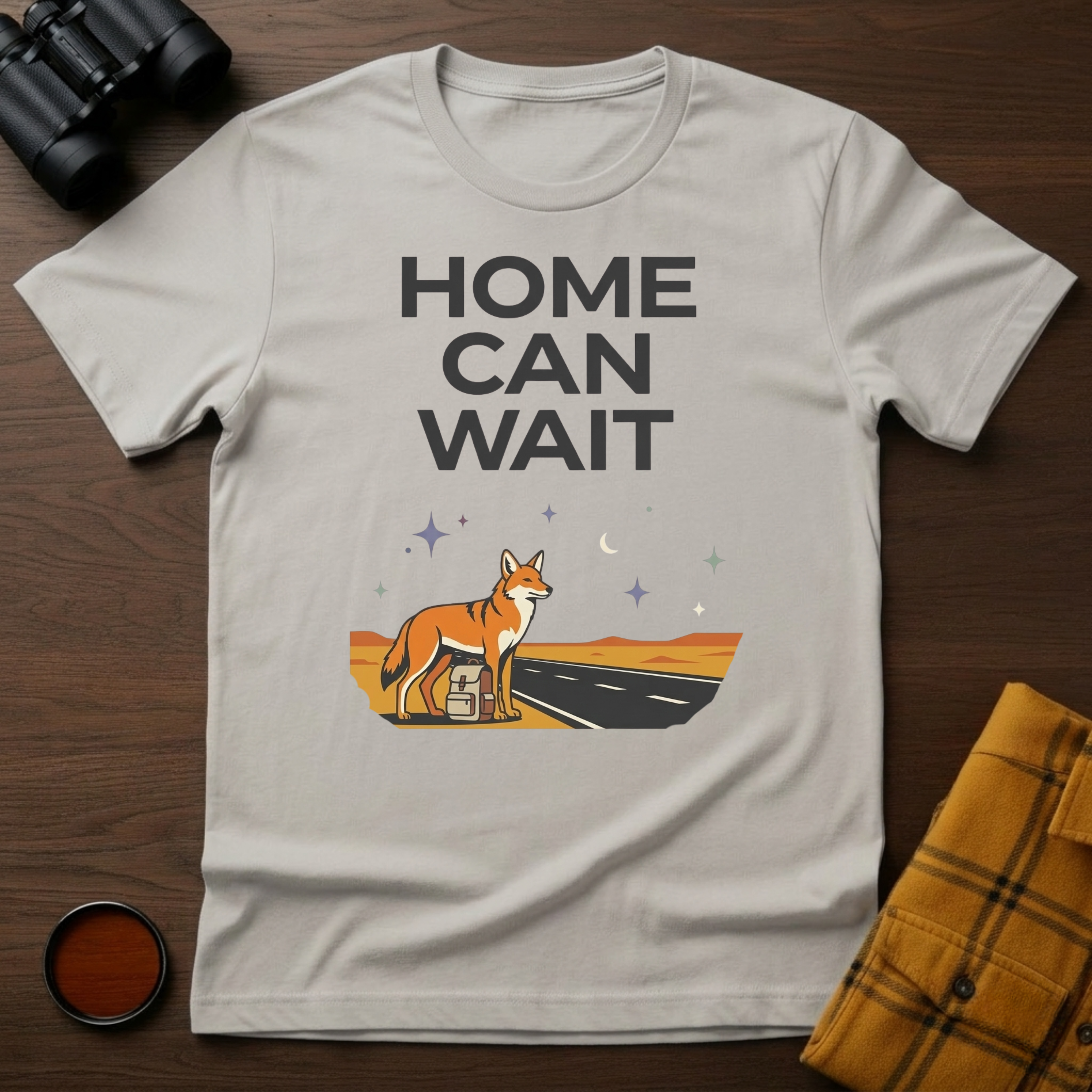 Home Can Wait Fox T-Shirt