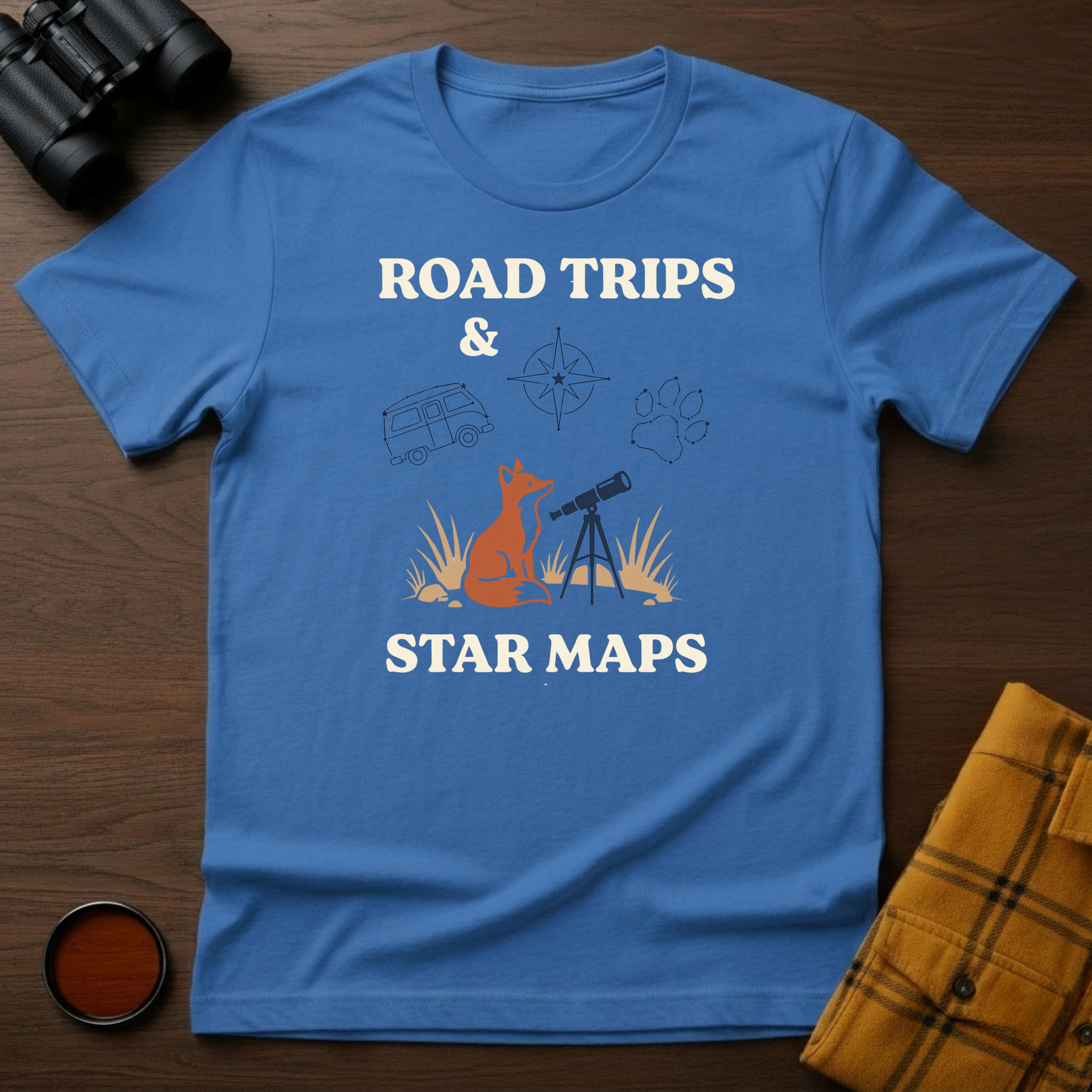 Road Trip Fox T-Shirt