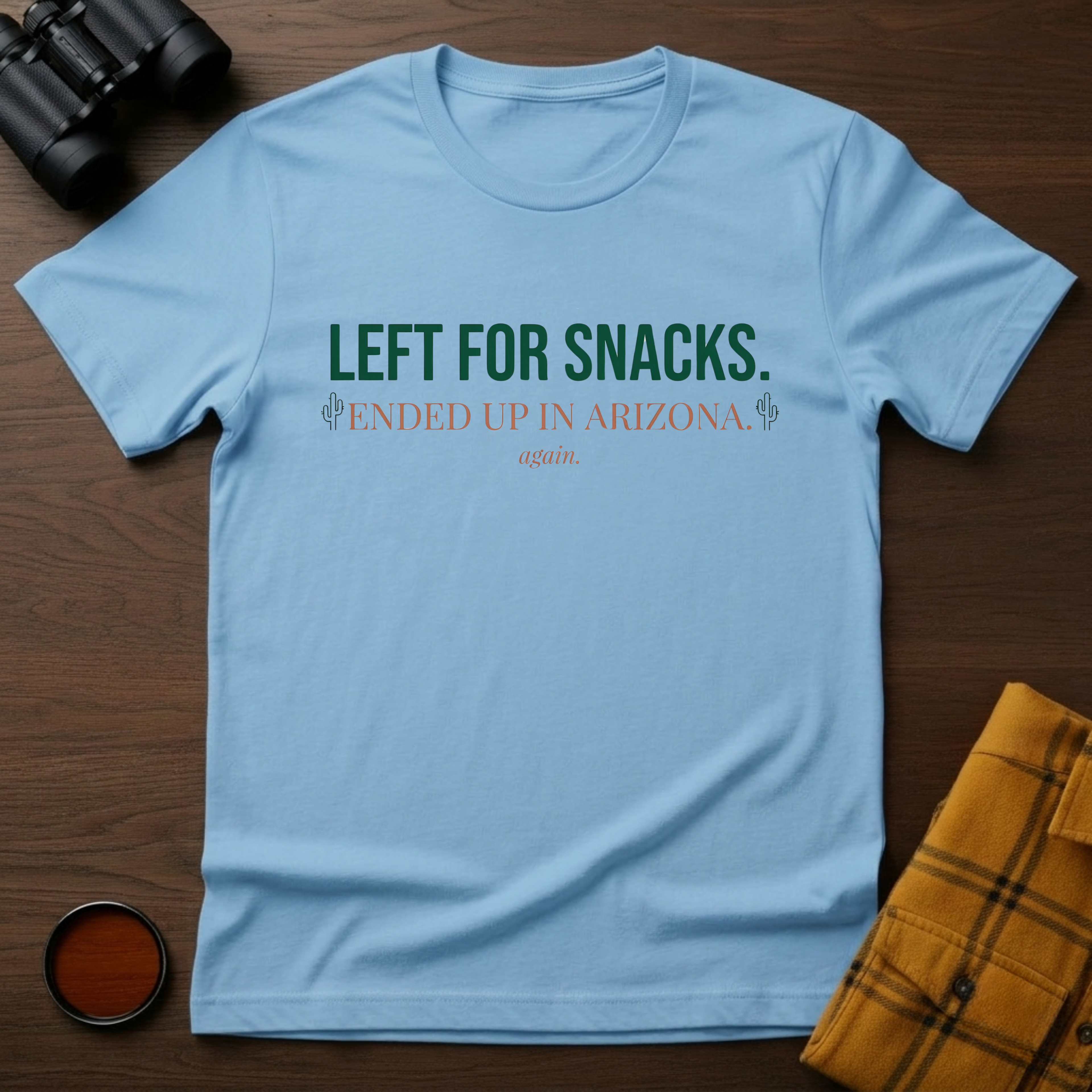 Arizona Left for Snacks T-Shirt