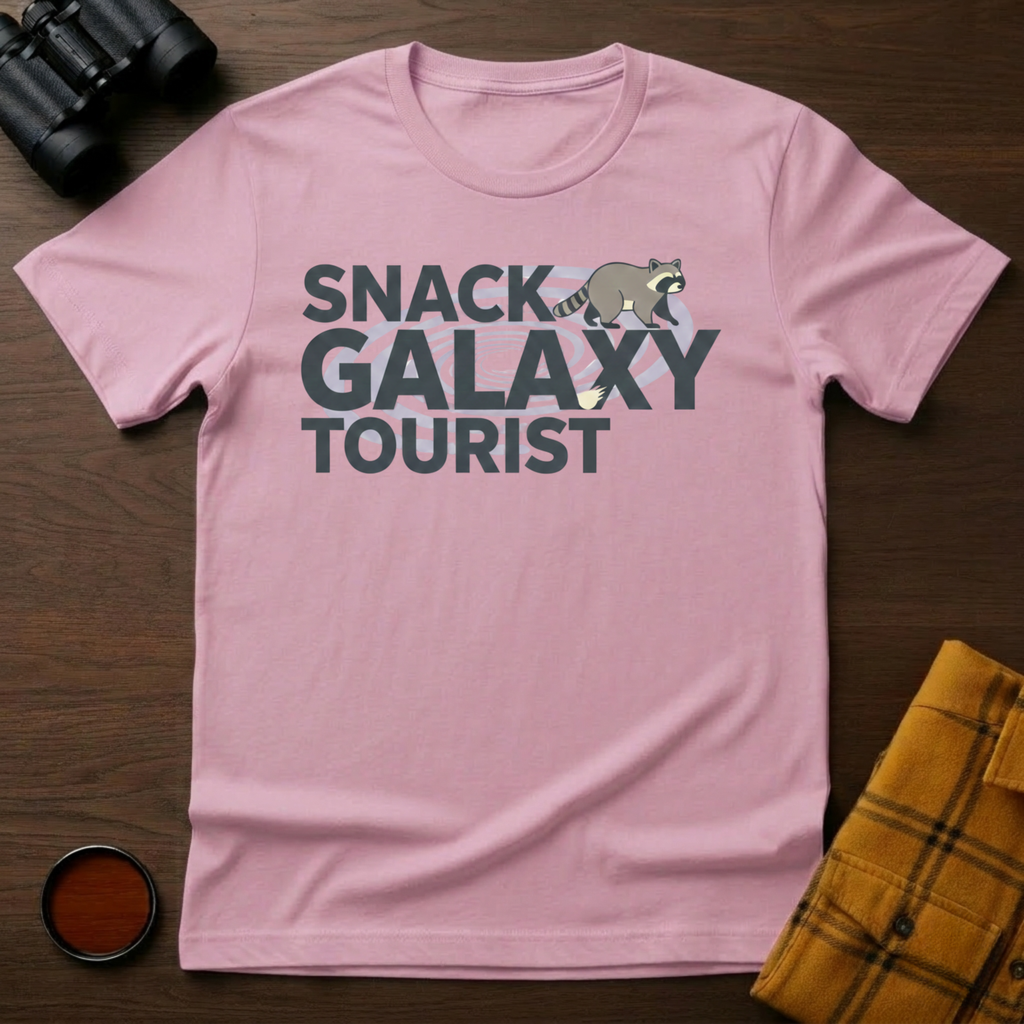 Snack Galaxy Raccoon T-Shirt