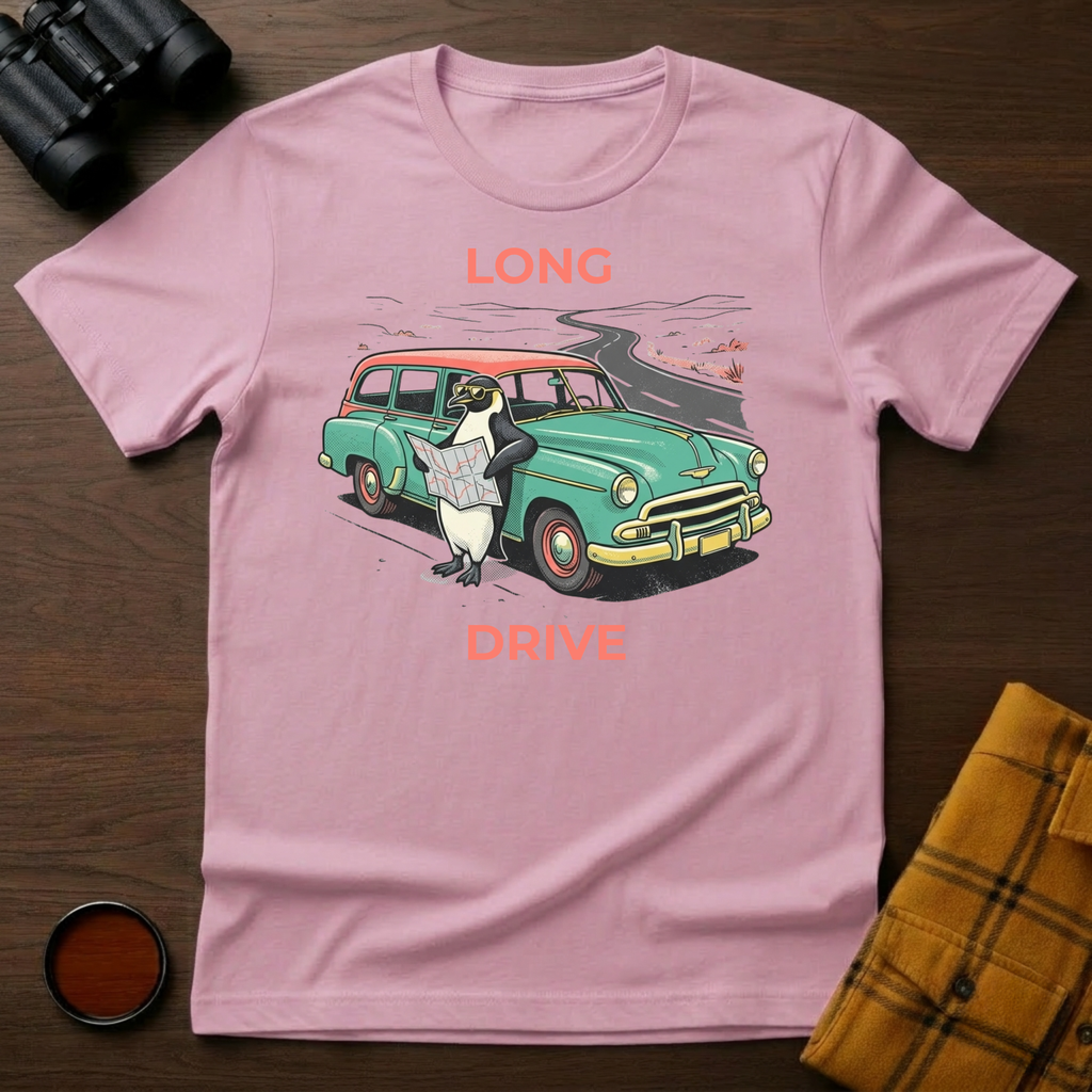 Long Drive Penguin T-Shirt