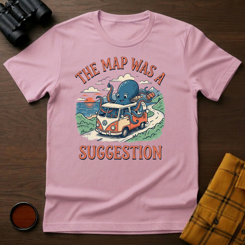 Map Suggestion Octopus T-Shirt