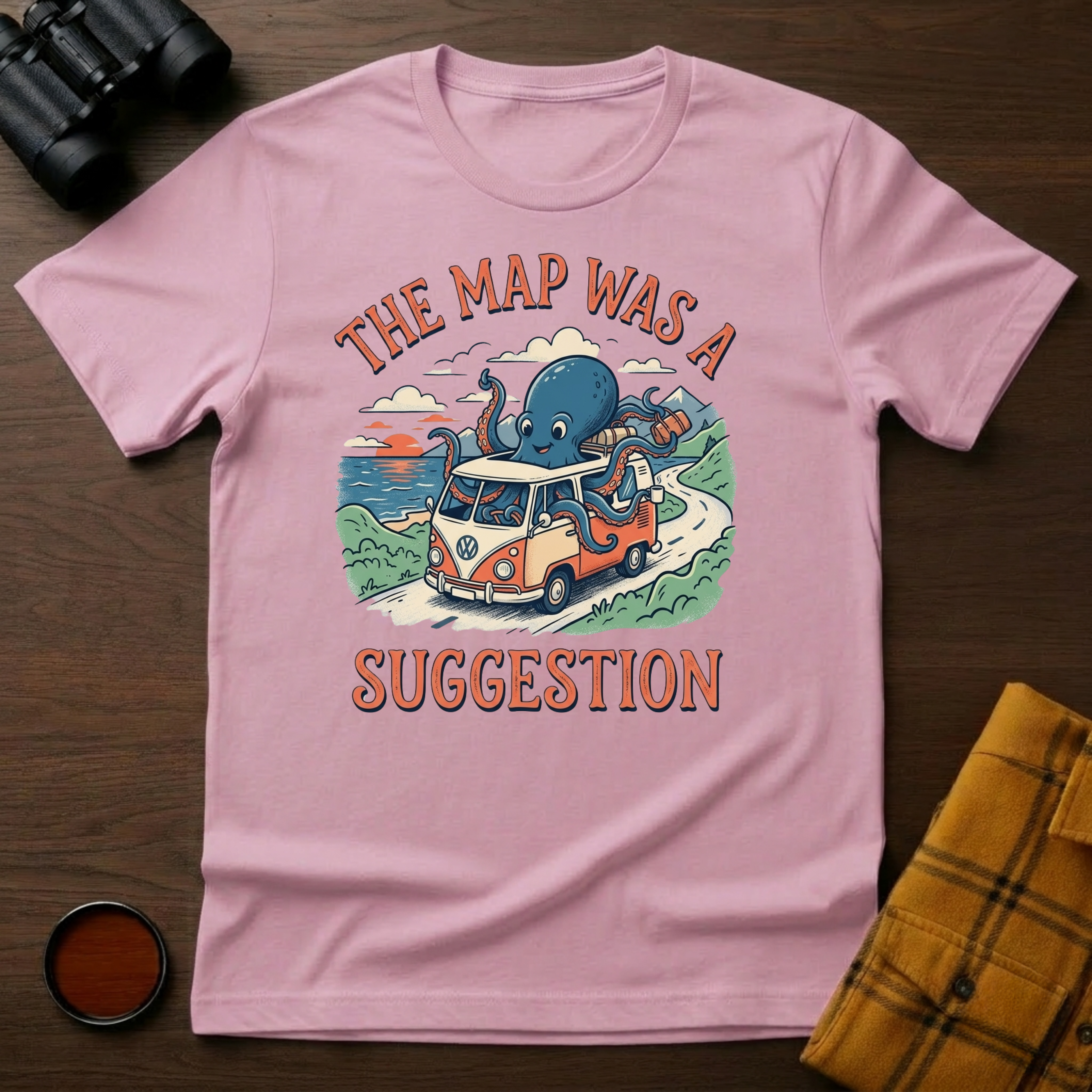 Map Suggestion Octopus T-Shirt