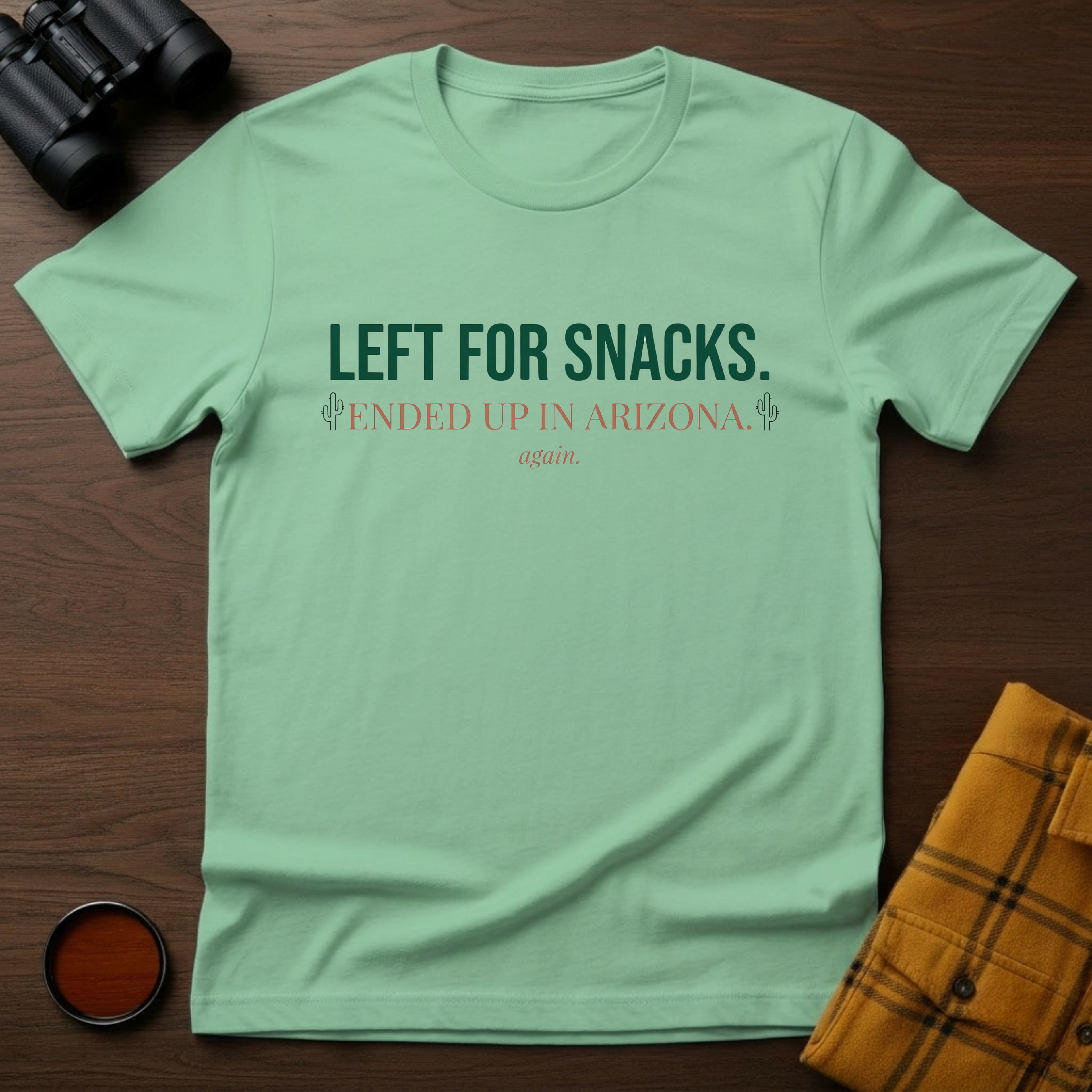 Arizona Left for Snacks T-Shirt