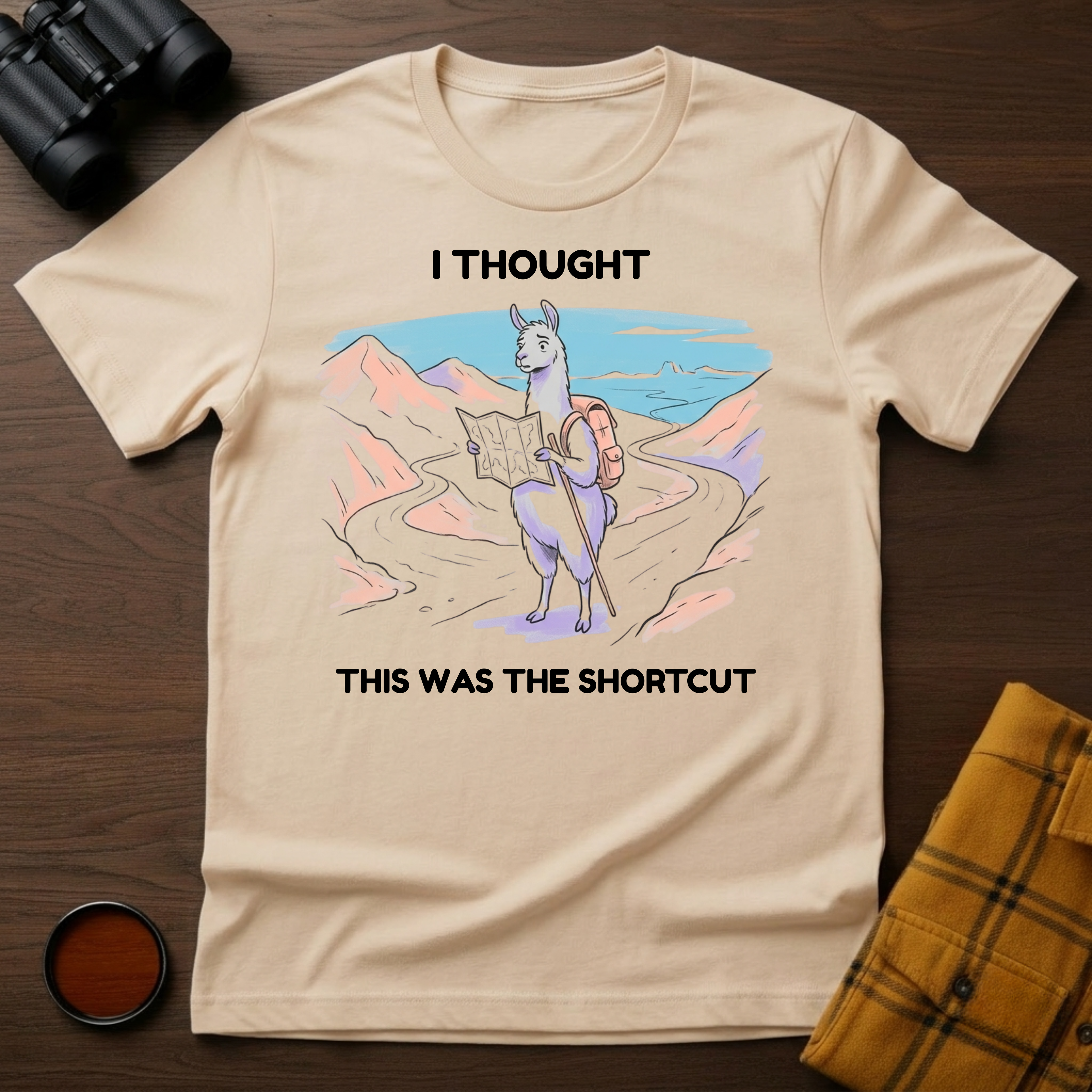 Shortcut Llama T-Shirt