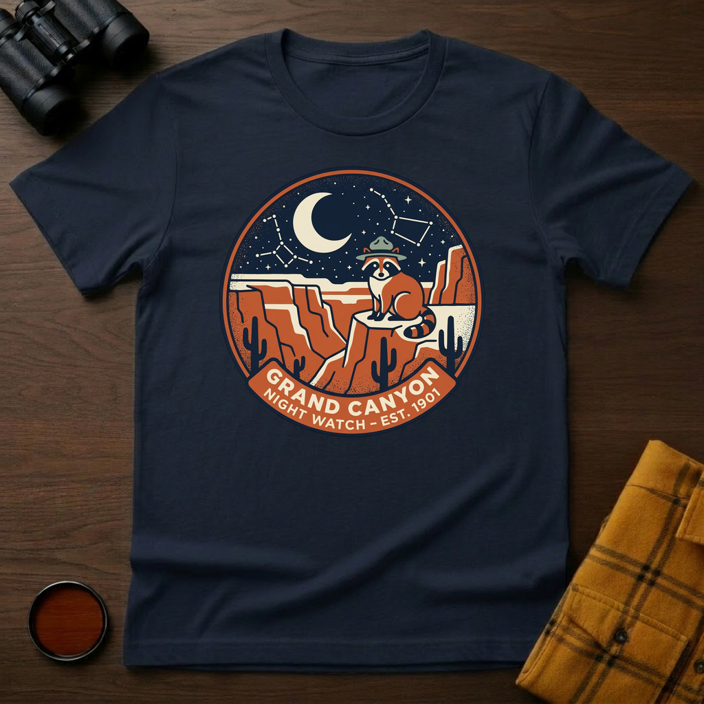 Grand Canyon Raccoon T-Shirt