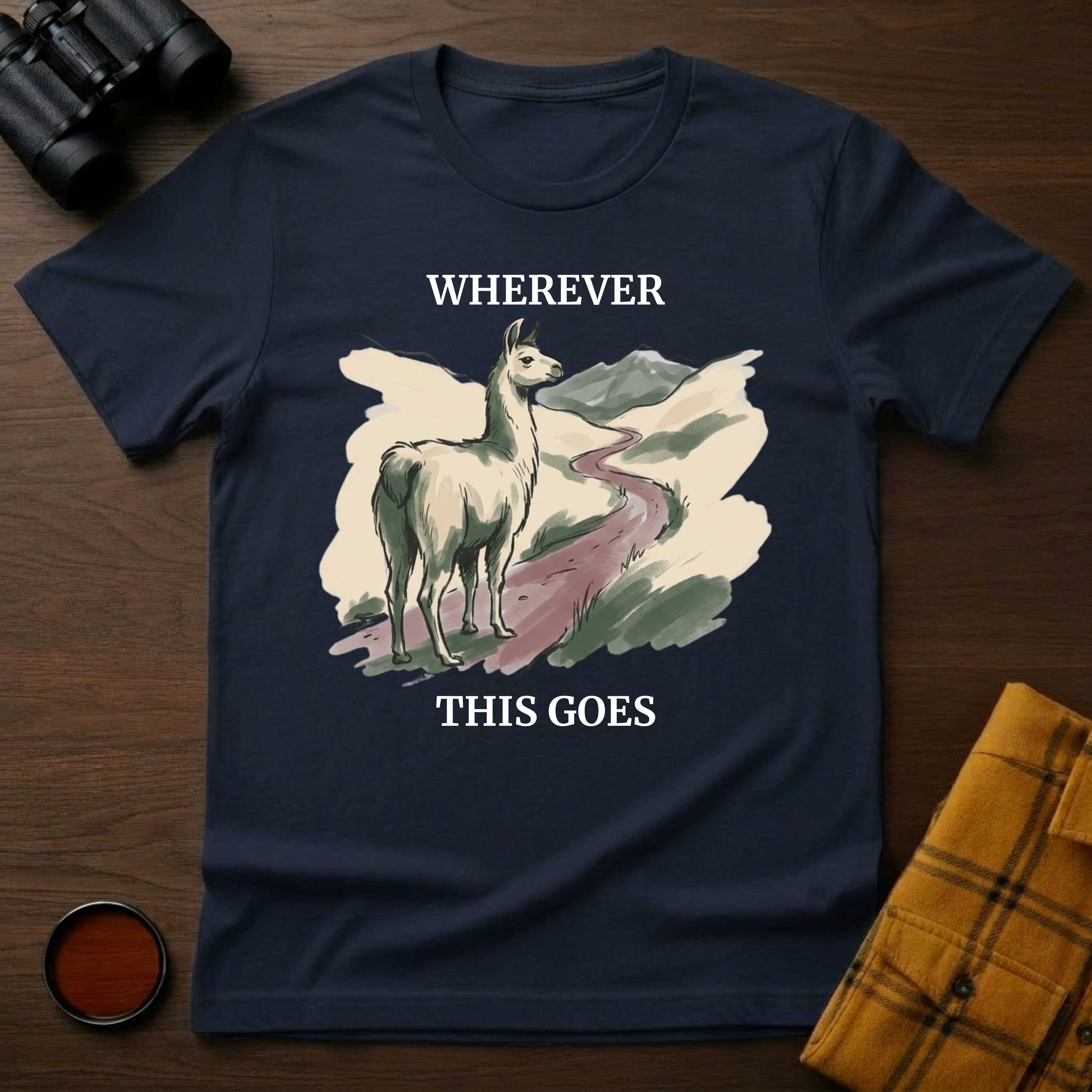 Wherever Llama T-Shirt