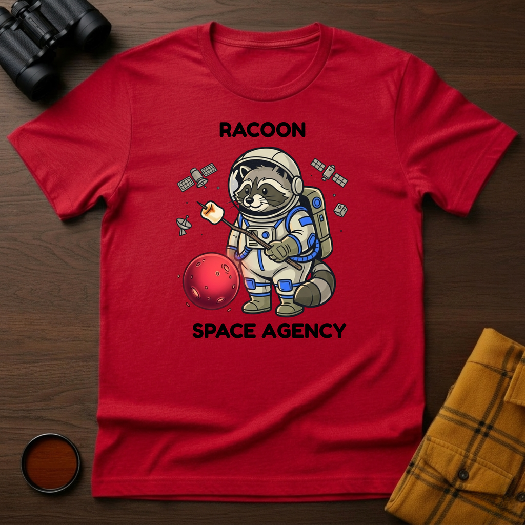 Racoon Space Agency T-Shirt