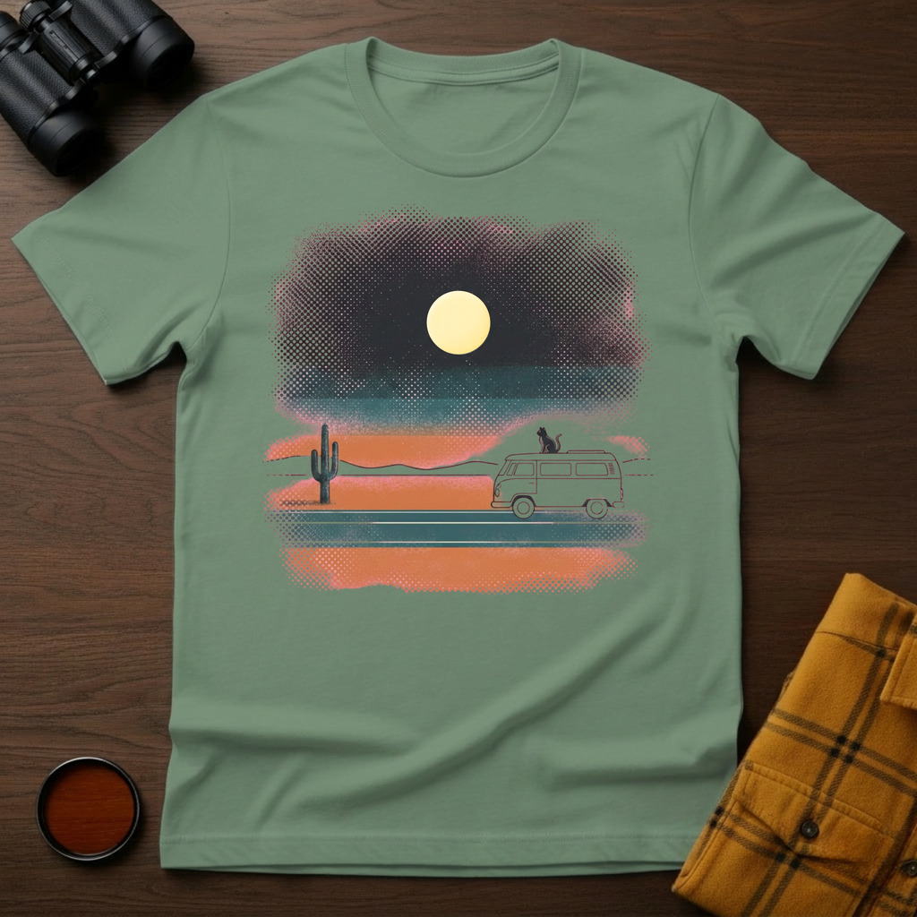 Van Life Cat T-Shirt