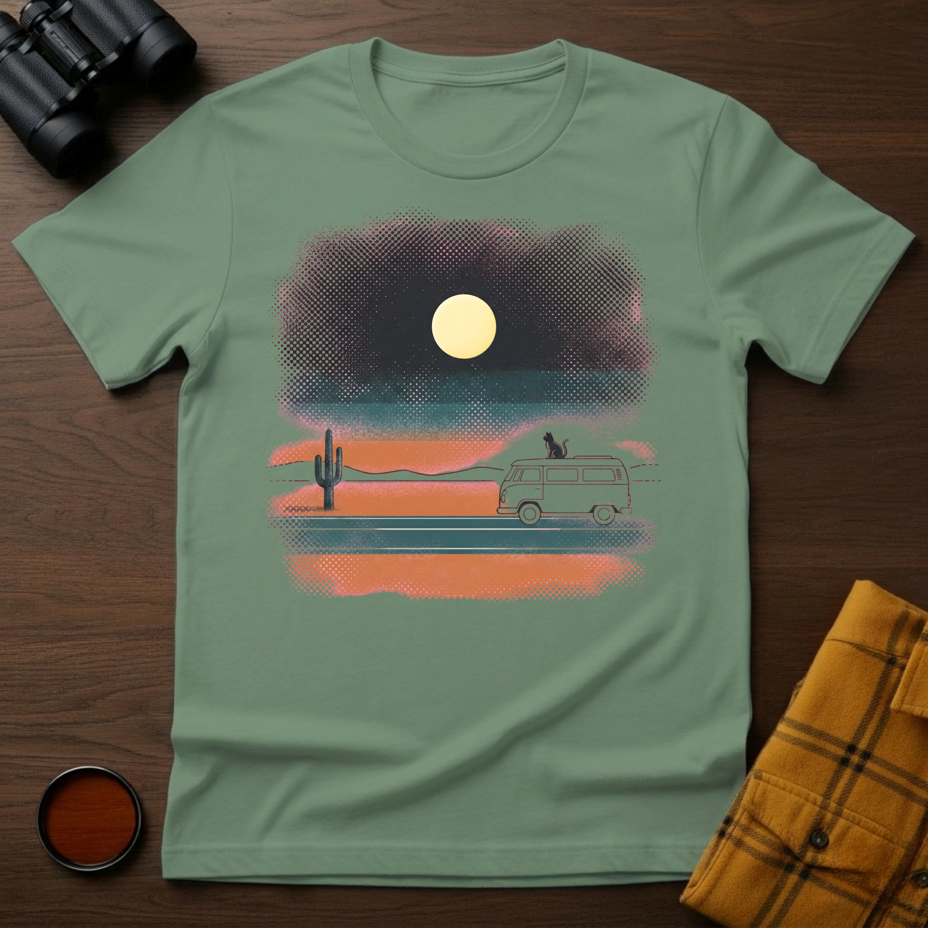 Van Life Cat T-Shirt