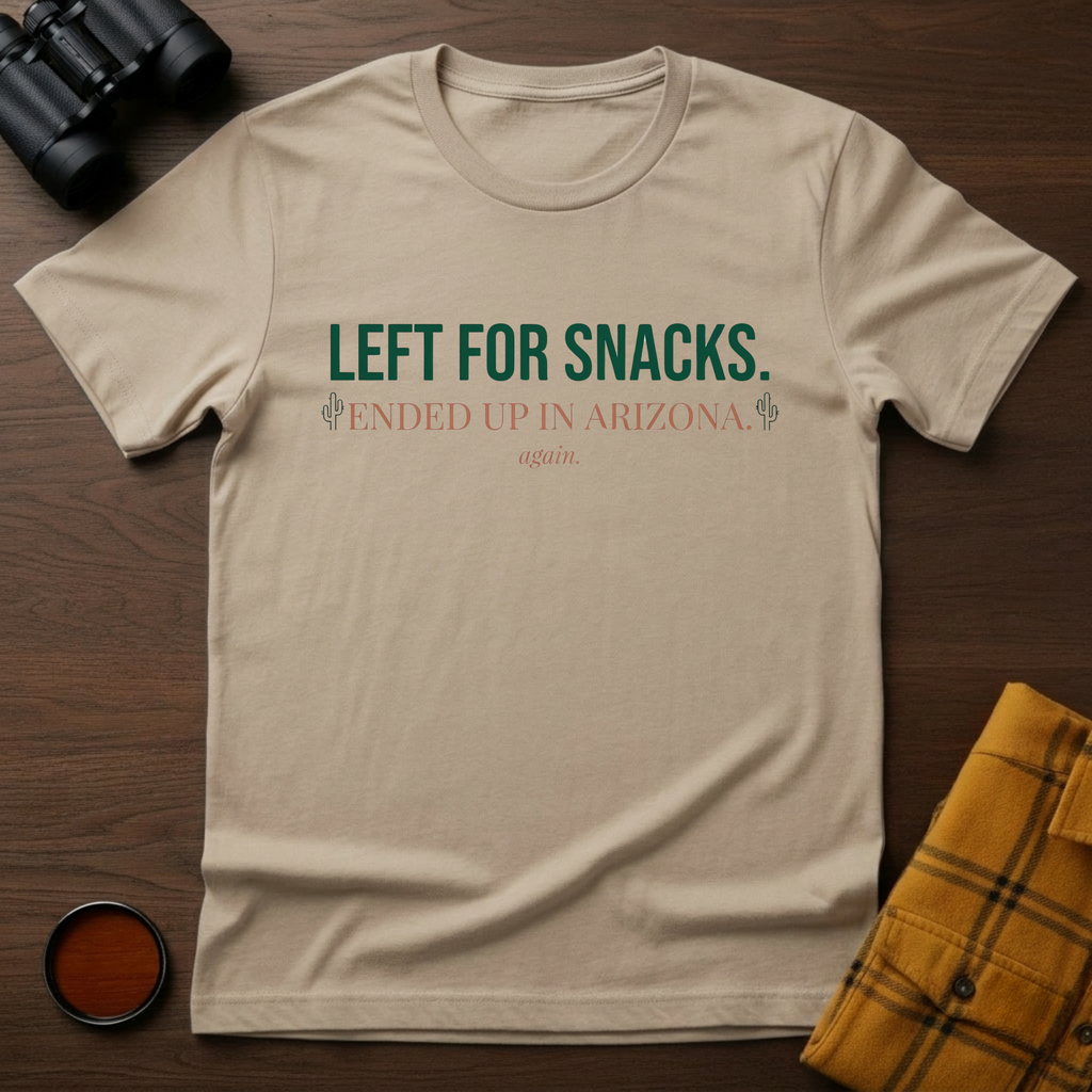 Arizona Left for Snacks T-Shirt
