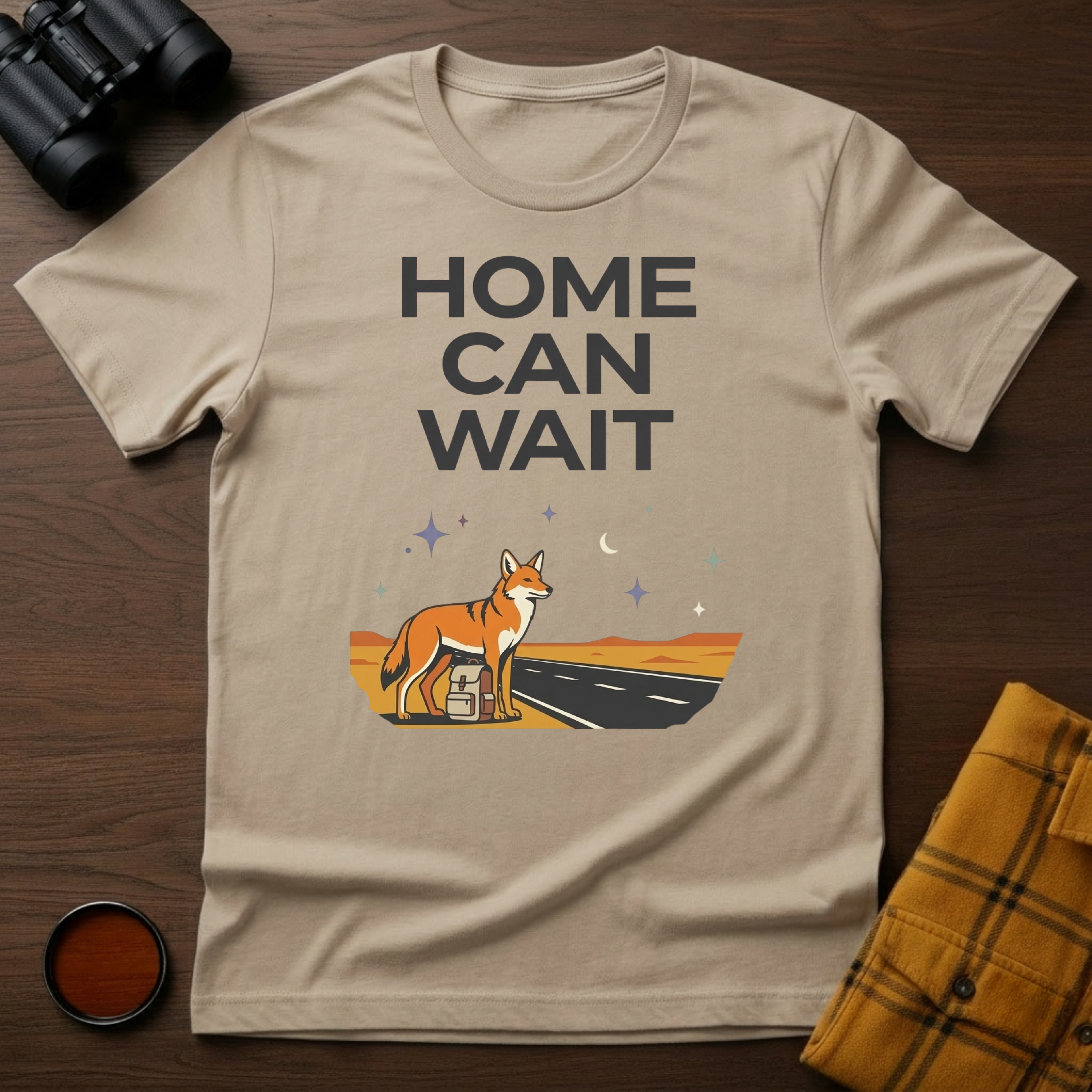 Home Can Wait Fox T-Shirt
