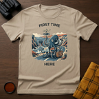 First Time Here Octopus T-Shirt