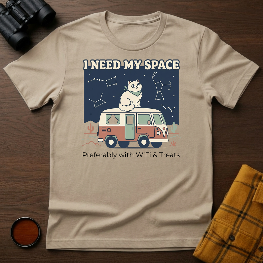 Need Space Cat T-Shirt