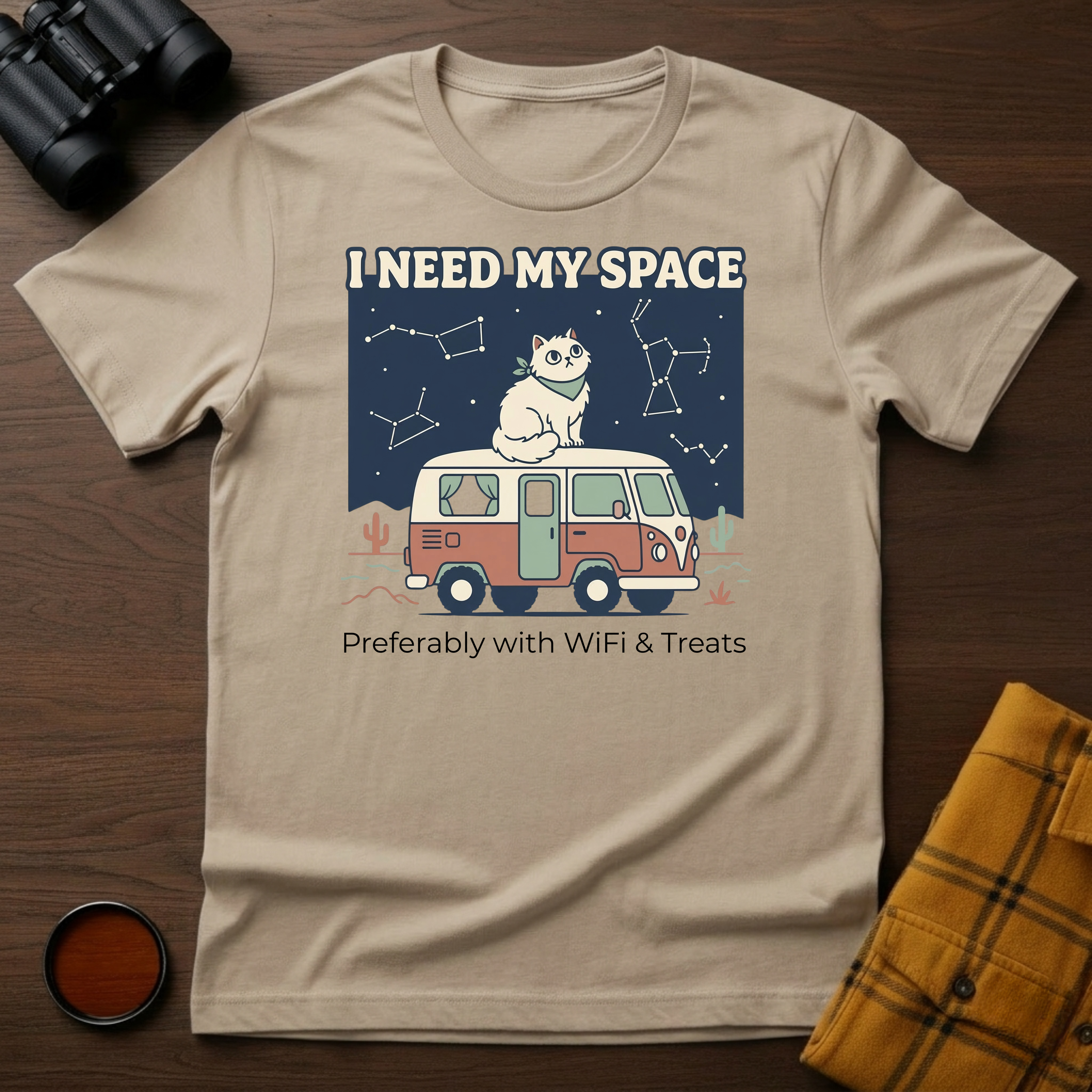 Need Space Cat T-Shirt