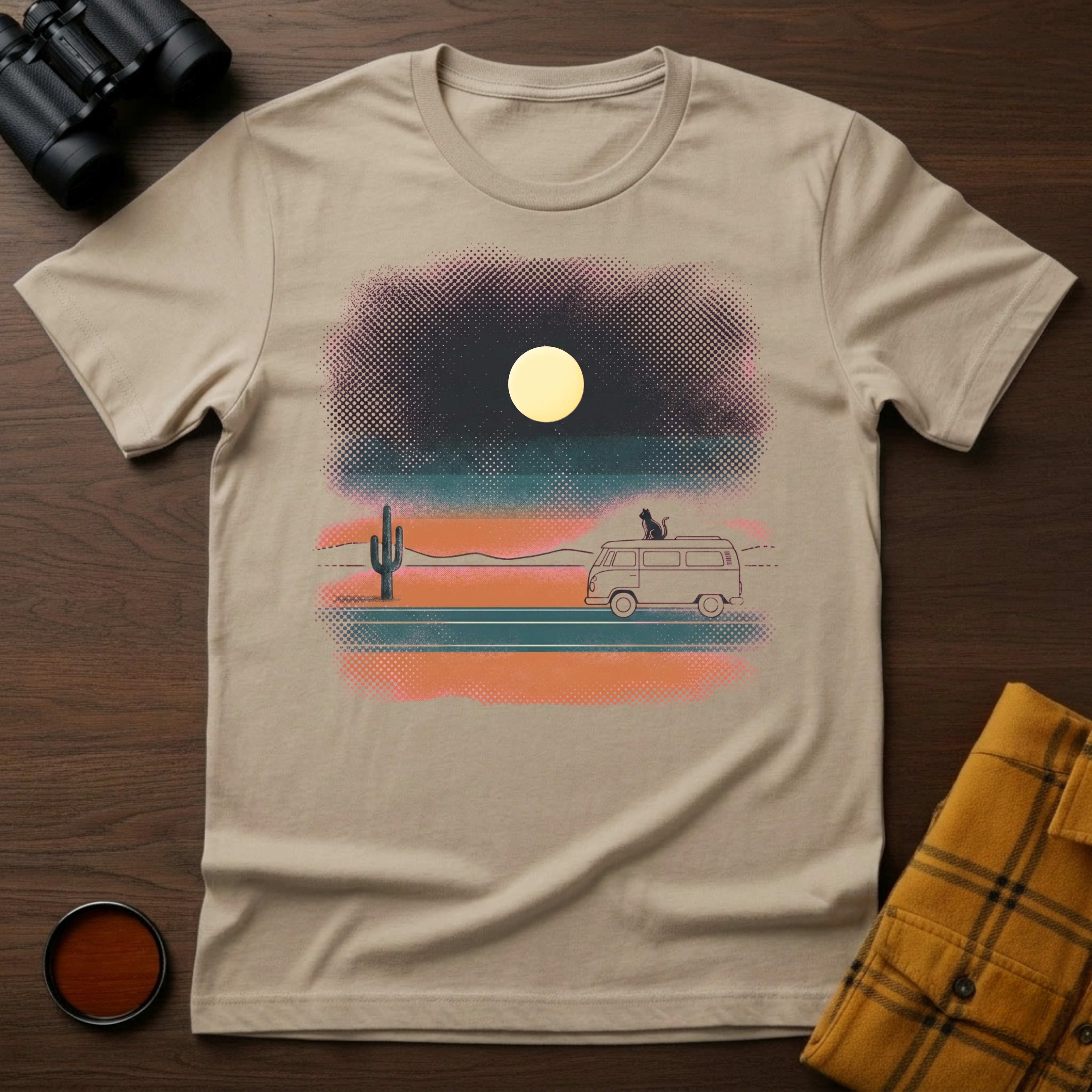 Van Life Cat T-Shirt