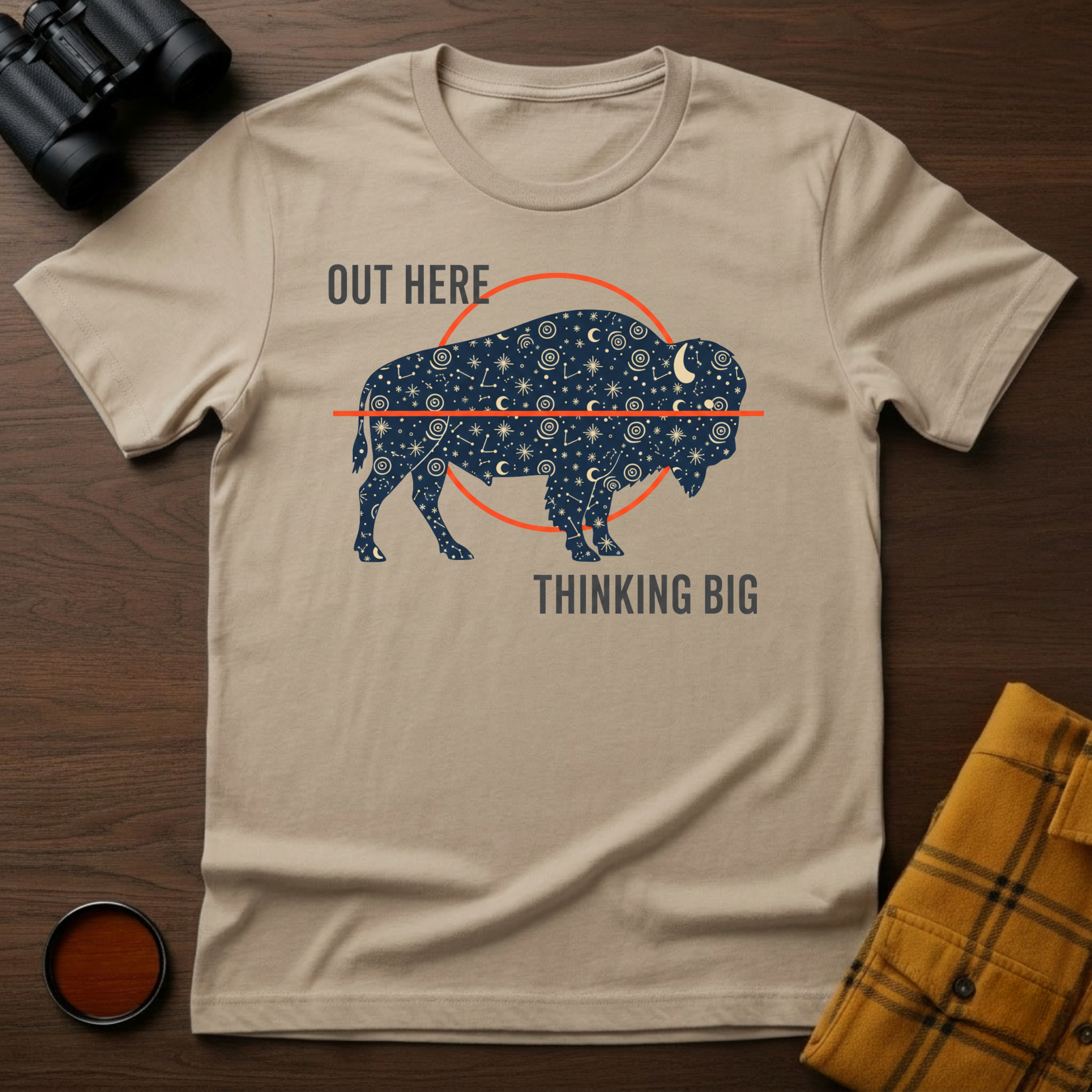 Thinking Big Bison T-Shirt