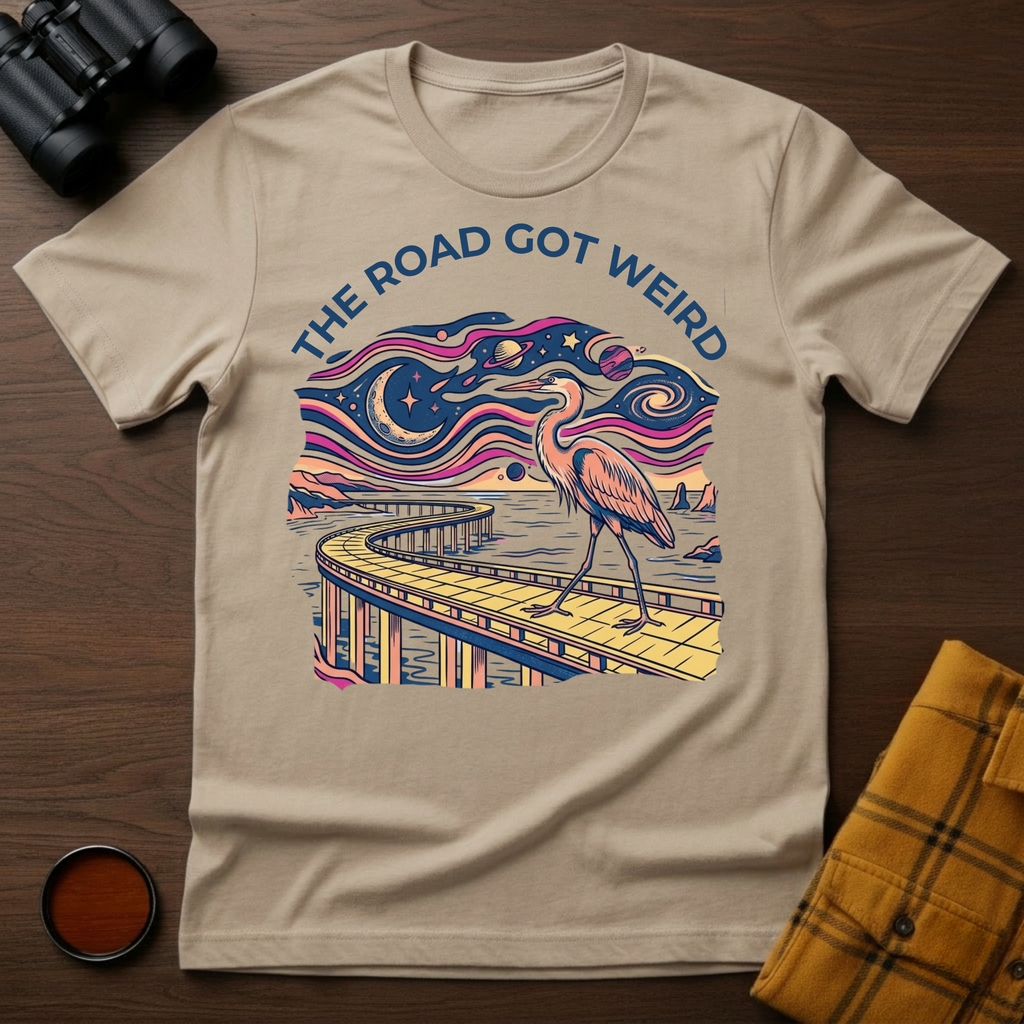 Weird Road Heron T-Shirt
