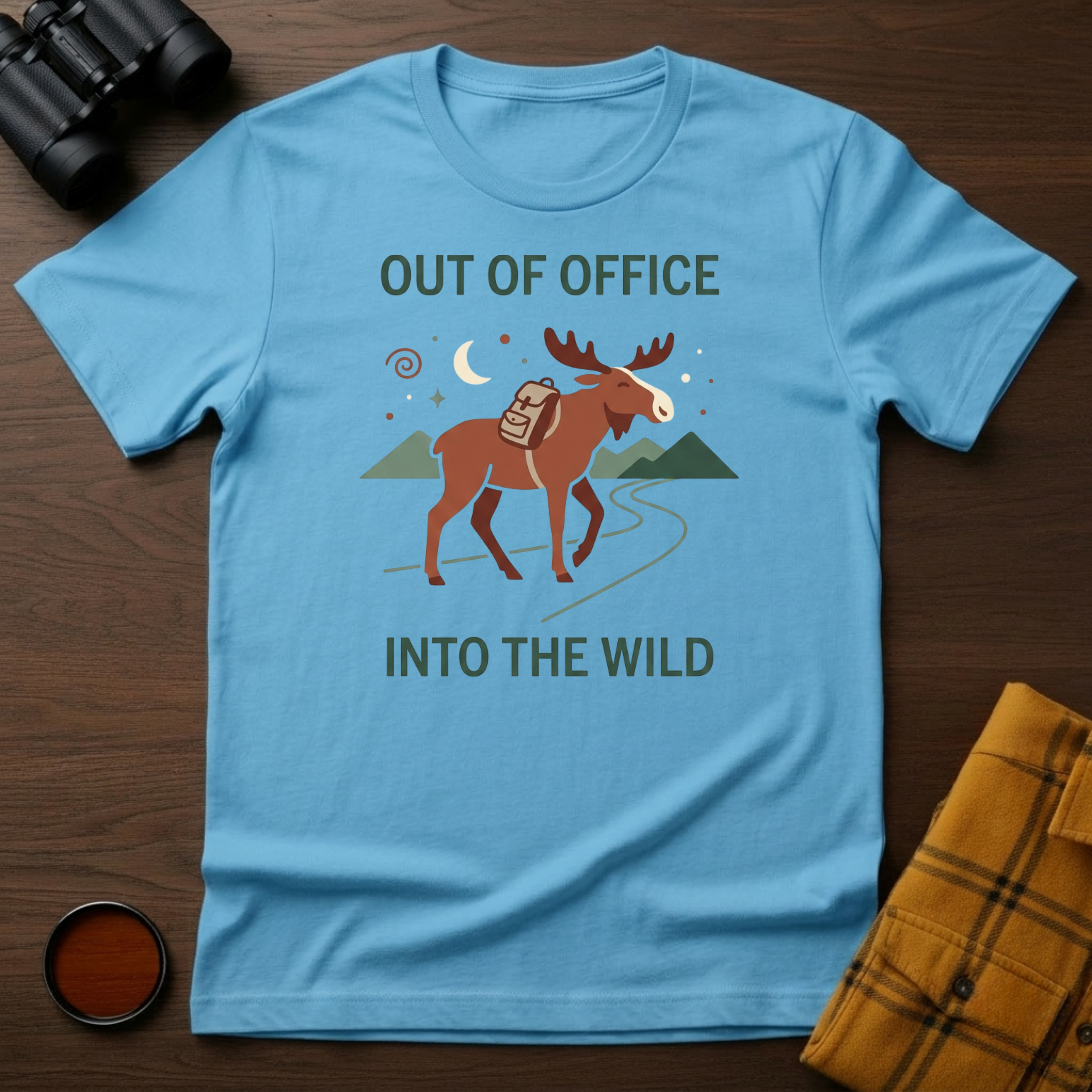 Out of Office Moose T-Shirt