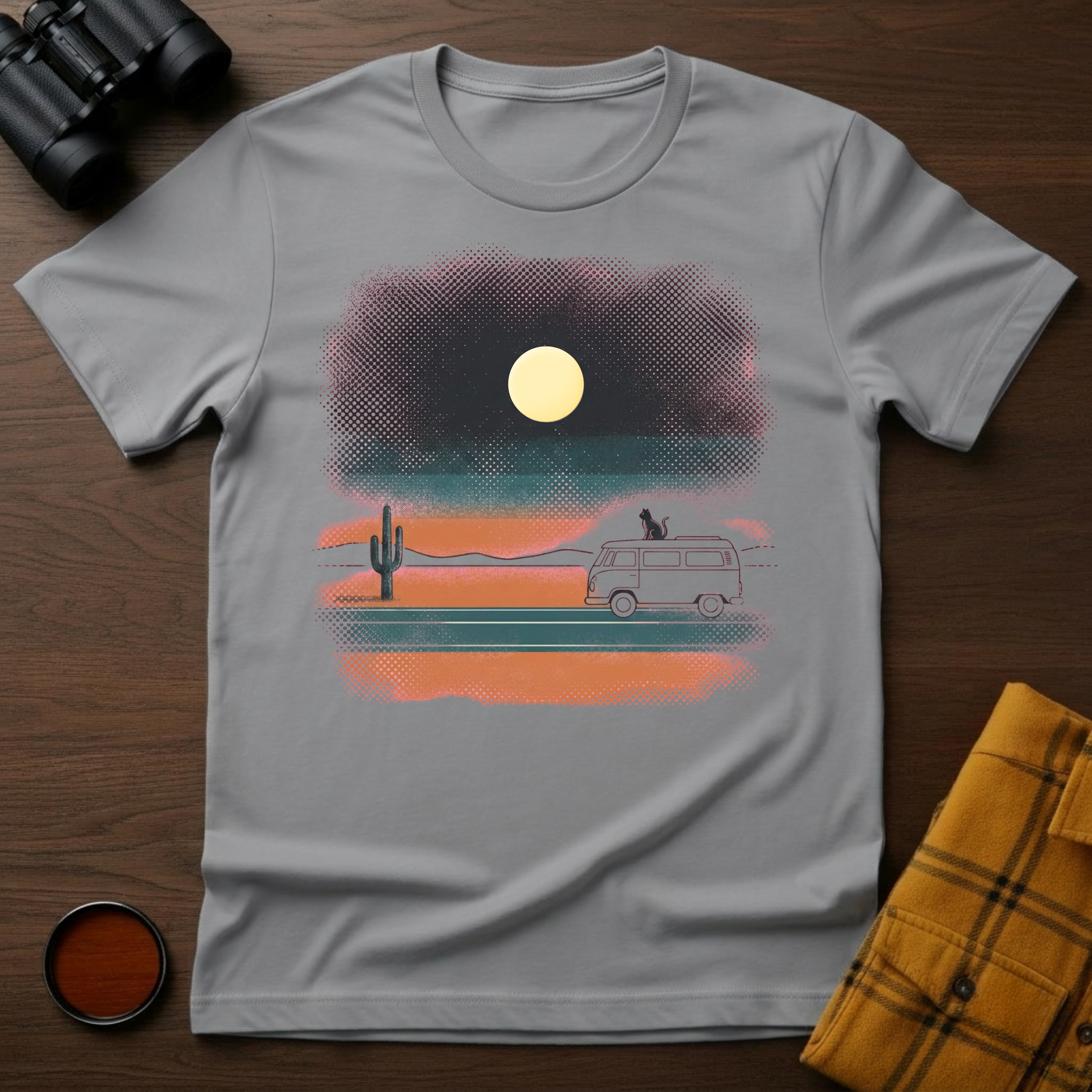 Van Life Cat T-Shirt