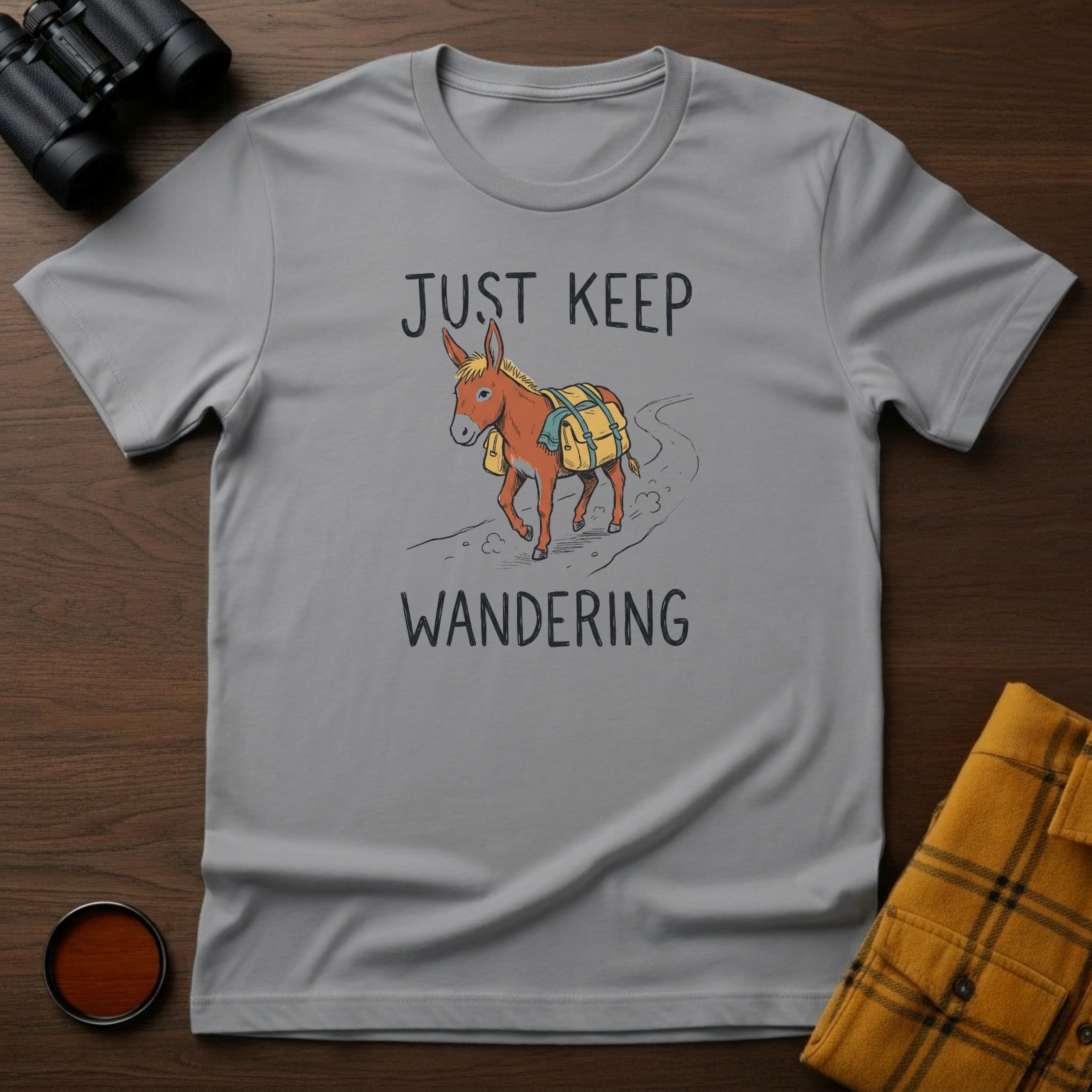 Just Keep Wandering Donkey T-Shirt