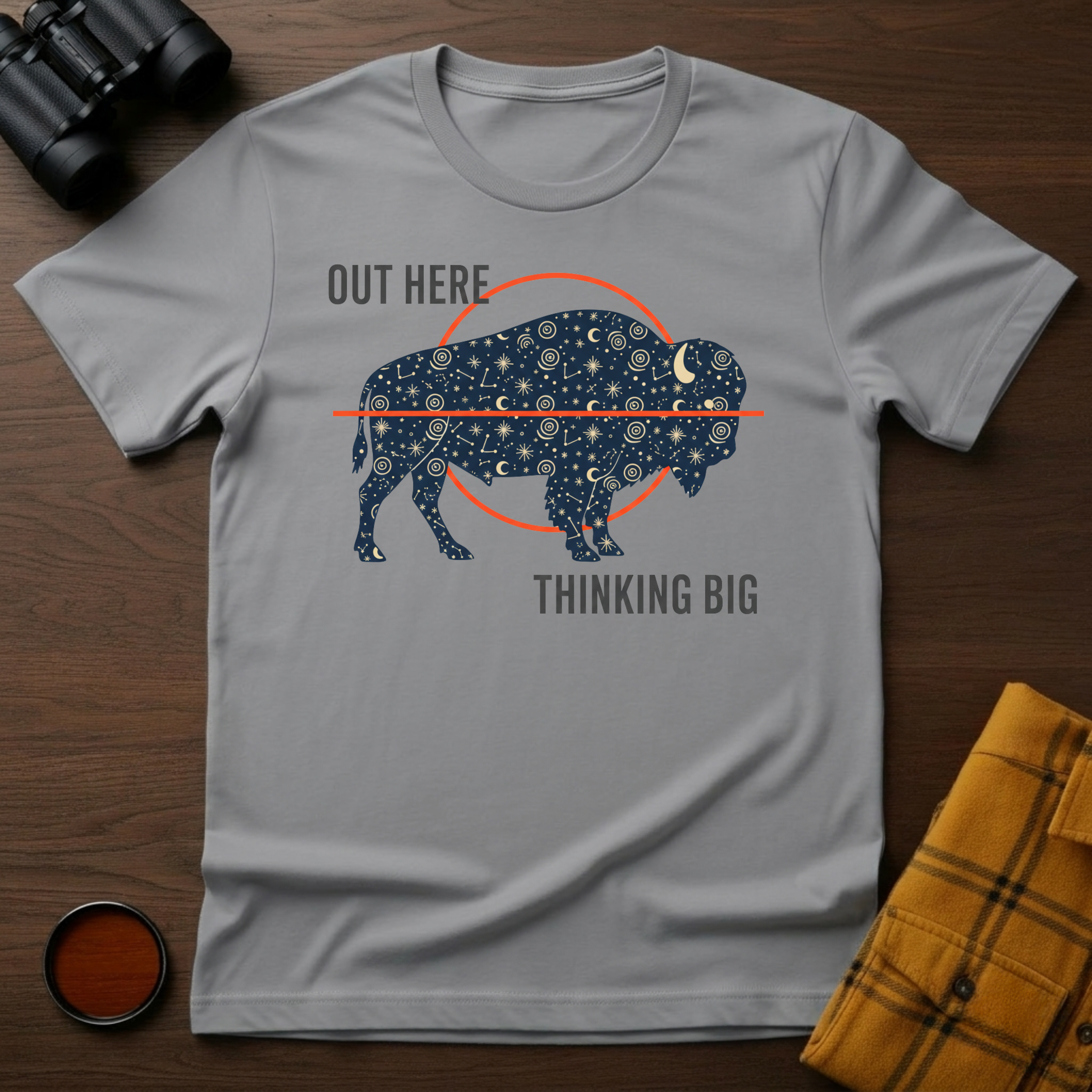 Thinking Big Bison T-Shirt