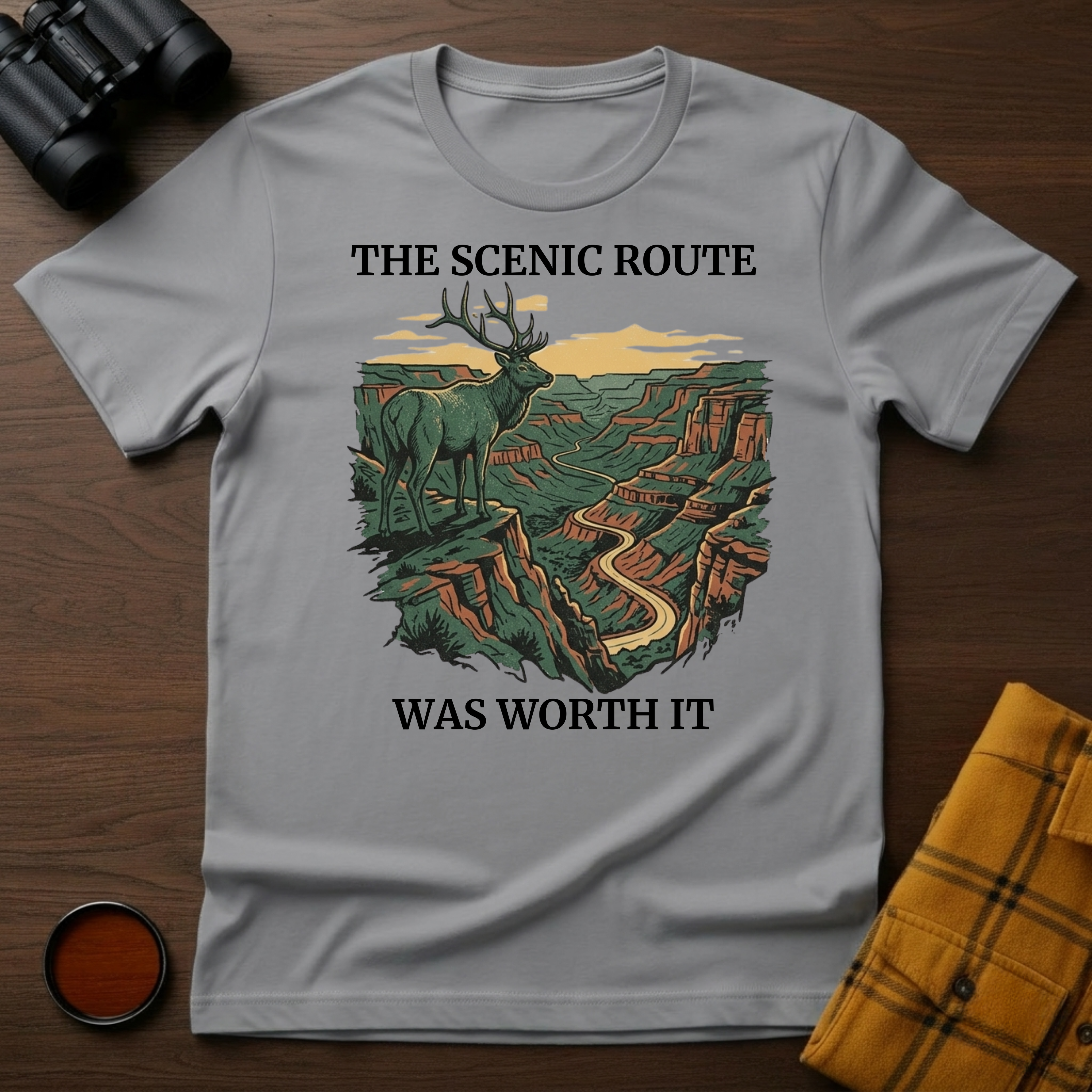 Scenic Route Stag T-Shirt