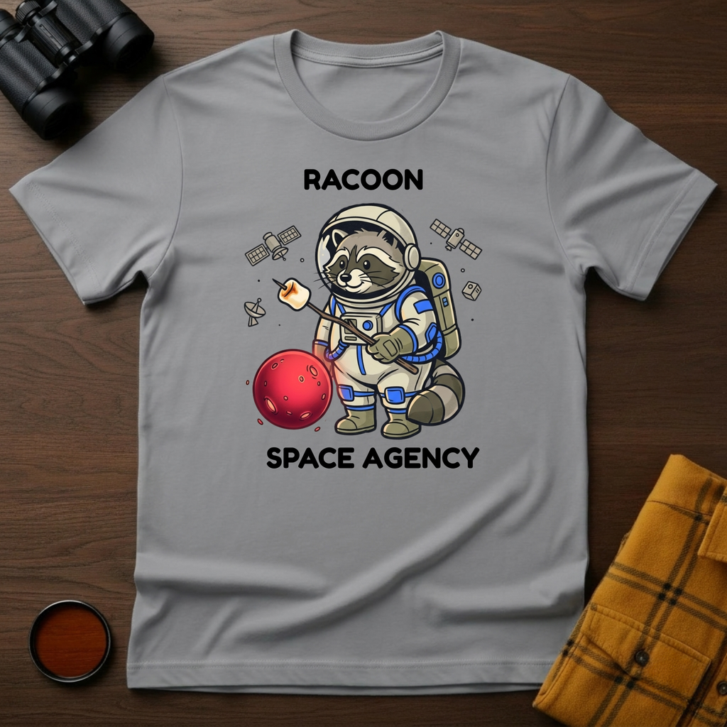 Racoon Space Agency T-Shirt